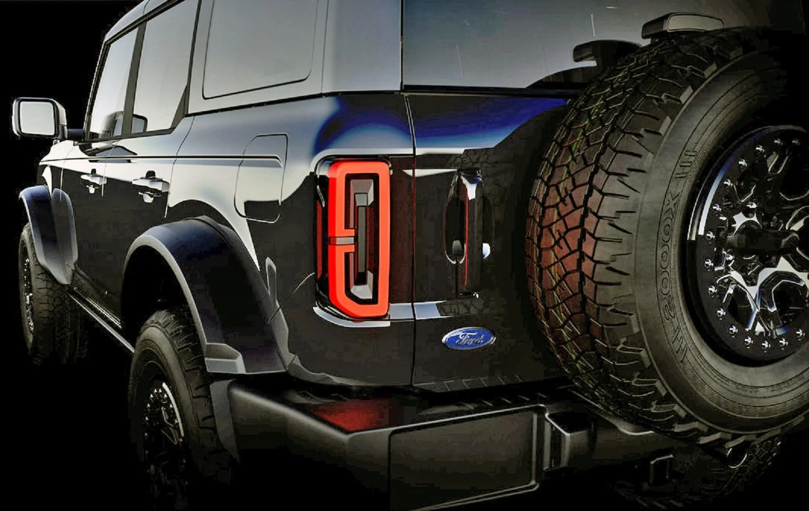 Ford Bronco Blacked Out Broncos Ford-Bronco-CAD-Drawing-1 alt a