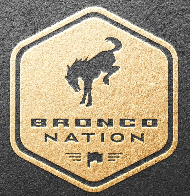 Ford Bronco How will your Broncos get used? Bronco Nation Emblem