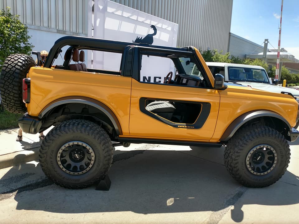 Ford Bronco Homecoming! Launch Broncos (4 Door Cactus Gray & 2 Door Cyber Orange) on public display at Michigan Assembly Plant 054859_10220980213113693_4703544335331354126_n-