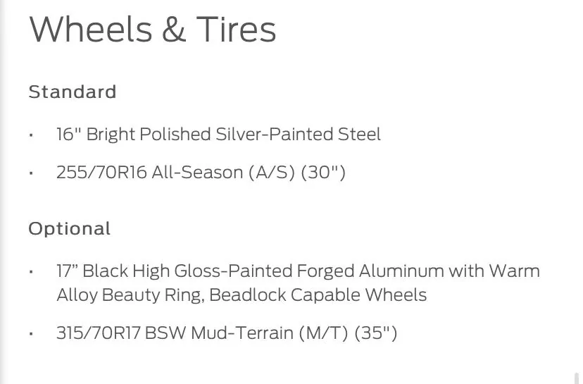 Ford Bronco Base Model Bronco Thread FA767582-BE0A-4901-B31C-93EEAAD80B5B