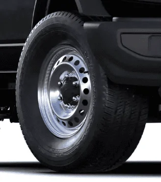 Ford Bronco Factory Wheel Options base-steel