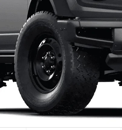 Ford Bronco Factory Wheel Options bd-black-steel