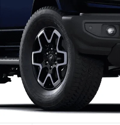 Ford Bronco Factory Wheel Options obx-machined