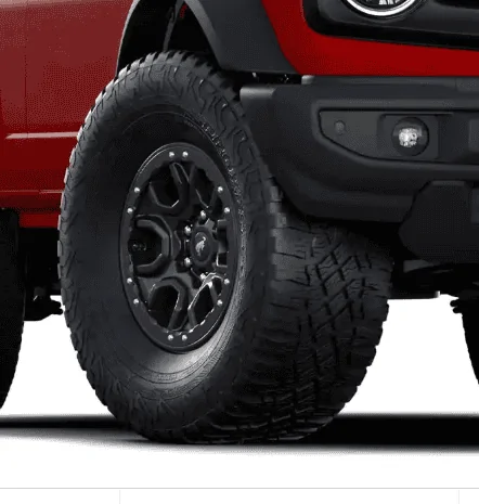Ford Bronco Factory Wheel Options wildtrak-sas