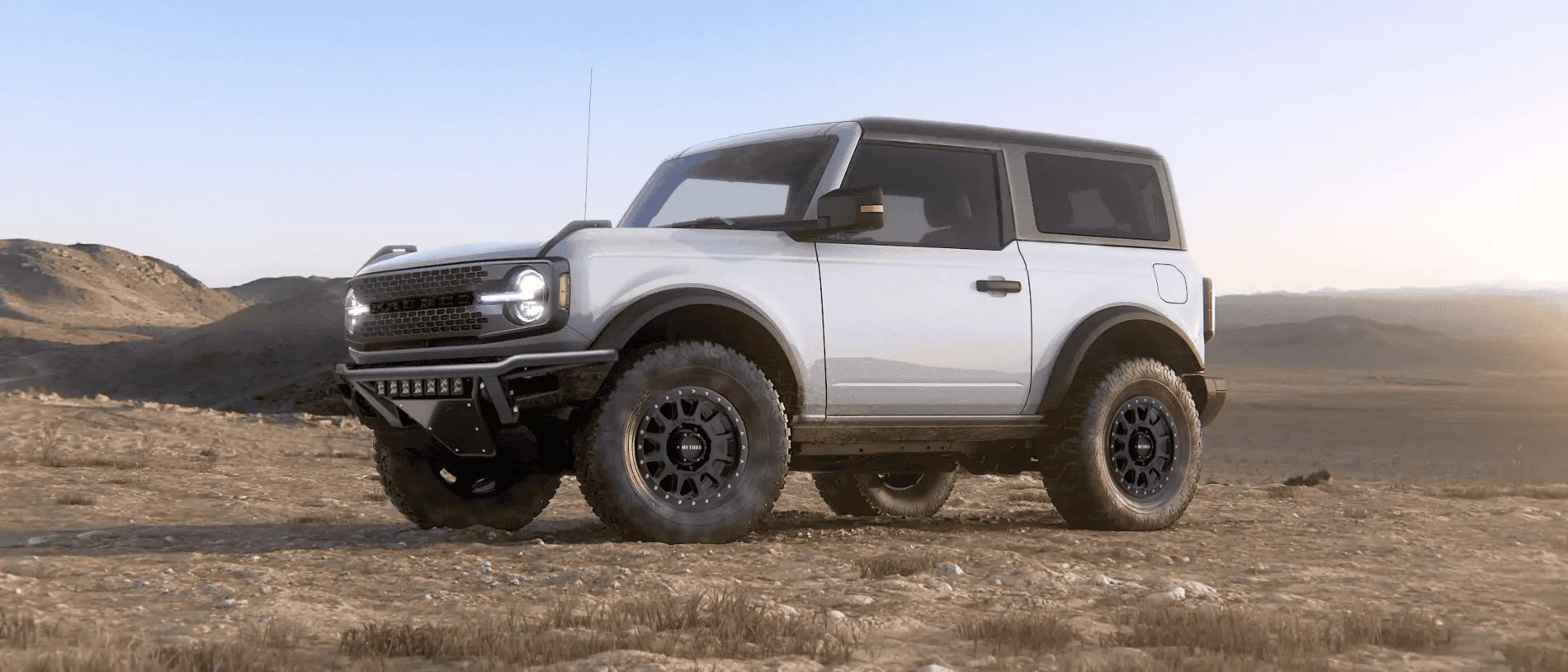 Ford Bronco Base Model Bronco Thread white_black_bas