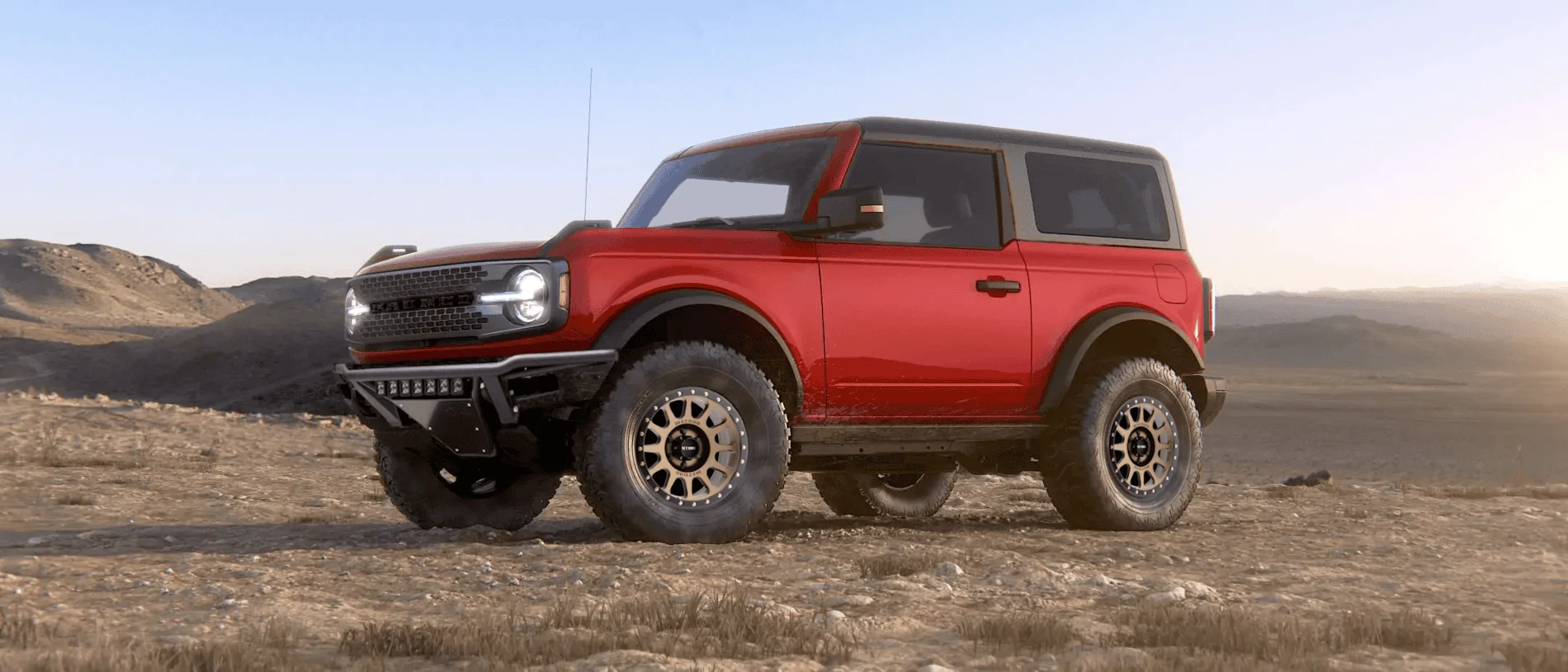 Ford Bronco Base Model Bronco Thread red_bronze_bas