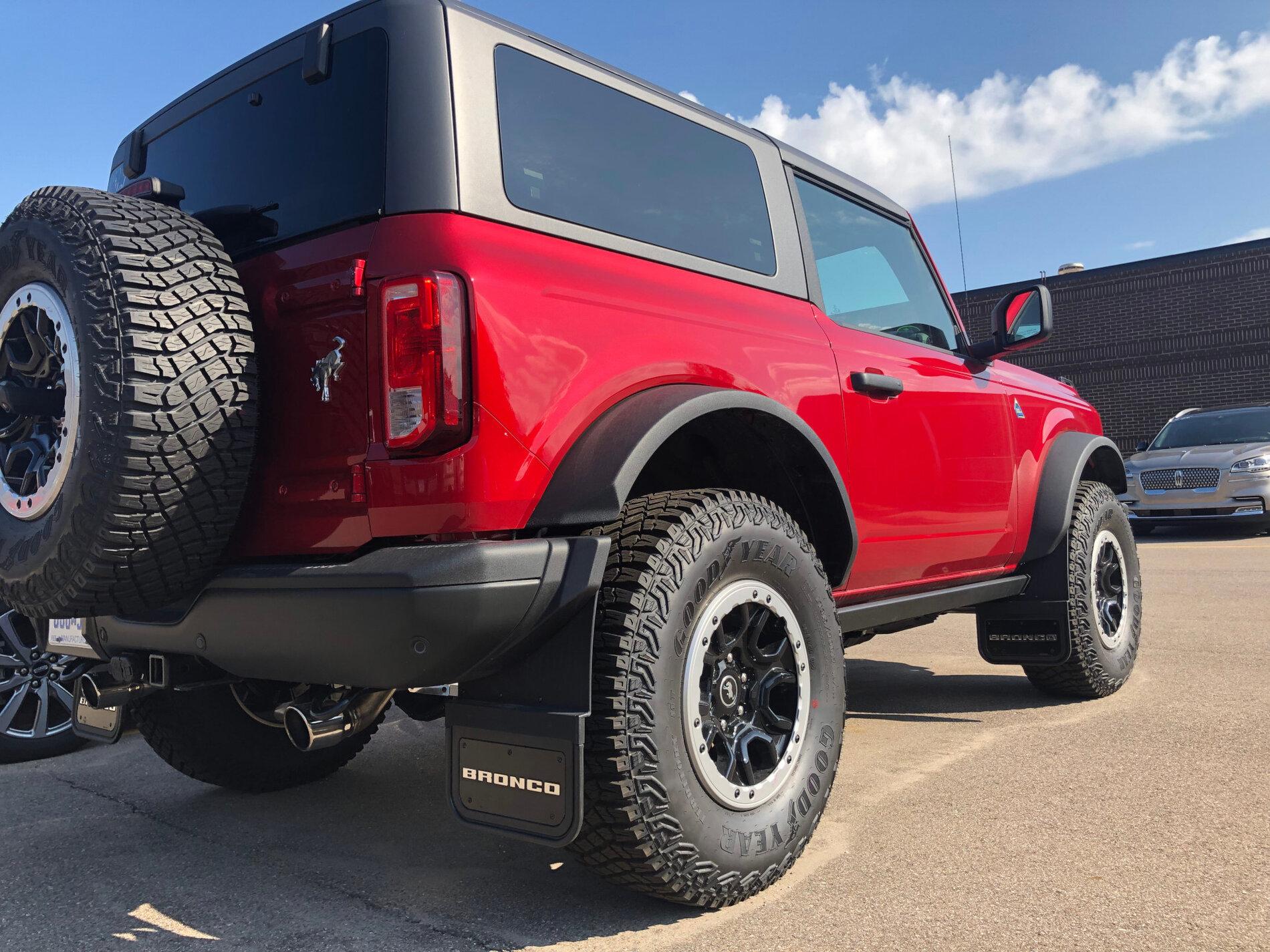 Ford Bronco Removable mud flaps IMG_7092