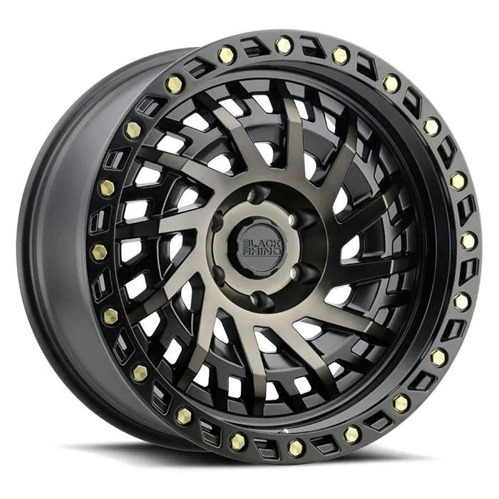 Ford Bronco Show us your installed wheel / tire upgrades here! (Pics) ack-rhino-shredder-5-both-both-matte-black-std-700
