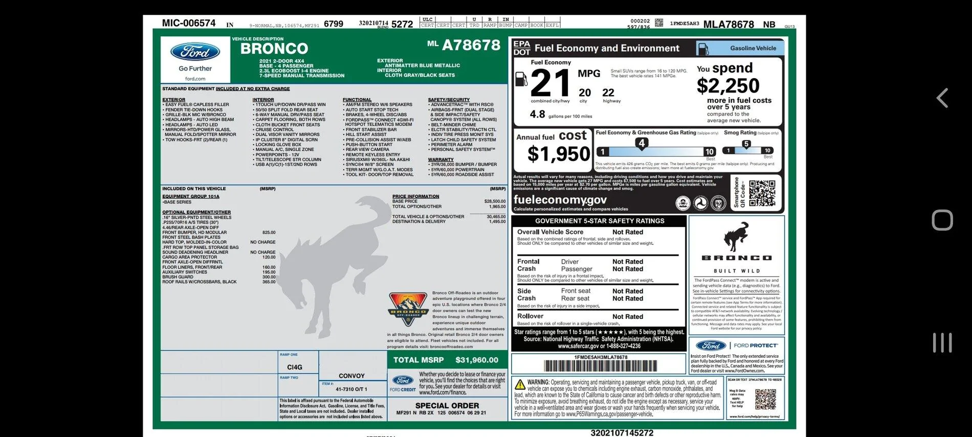 Ford Bronco 7/14 Blend Date Thread Screenshot_20210713-065926_Driv