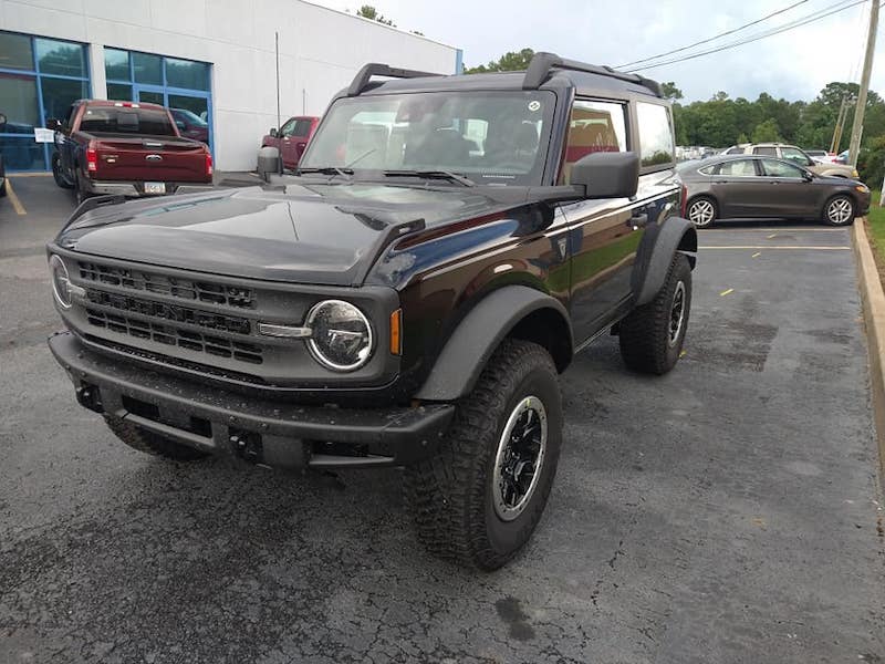 Ford Bronco SHADOW BLACK Bronco Club Shadow Black Bronco Base Sasquatch Basesquatch 2-Door MIC Hard Top 1