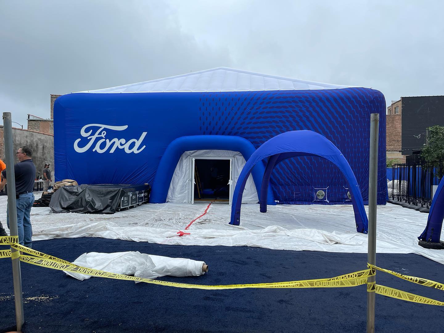 Ford Bronco Sneak Peek Chicago Show Bronco Track Built By Vaughn Gittin Jr. [Update: Order Holders Get "Skip The Line" Pass For Test Ride] Ford Bronco 2021 Chicago Auto Show Track 13