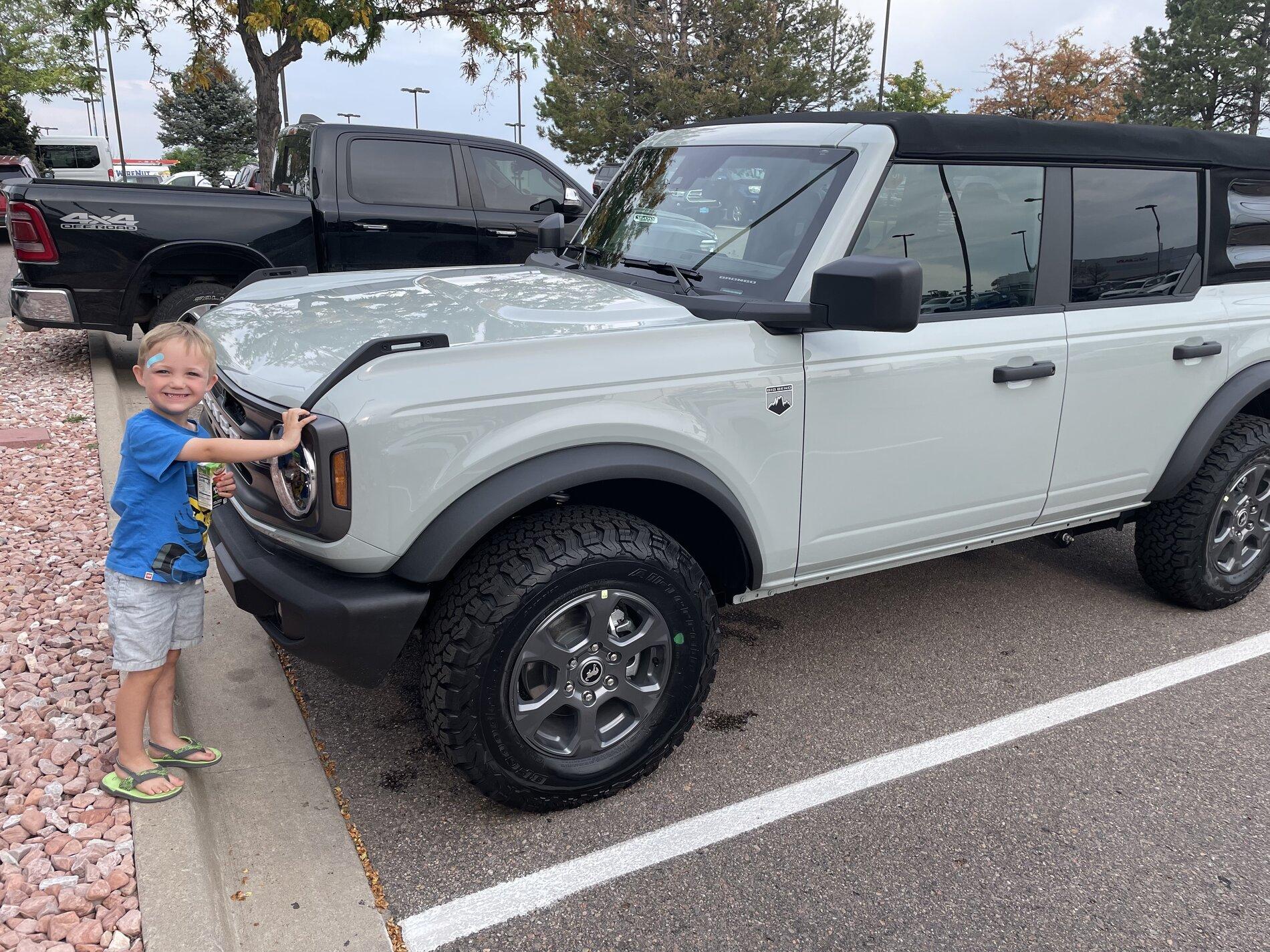 Ford Bronco CACTUS GRAY Bronco Club Bronco & Sawyer
