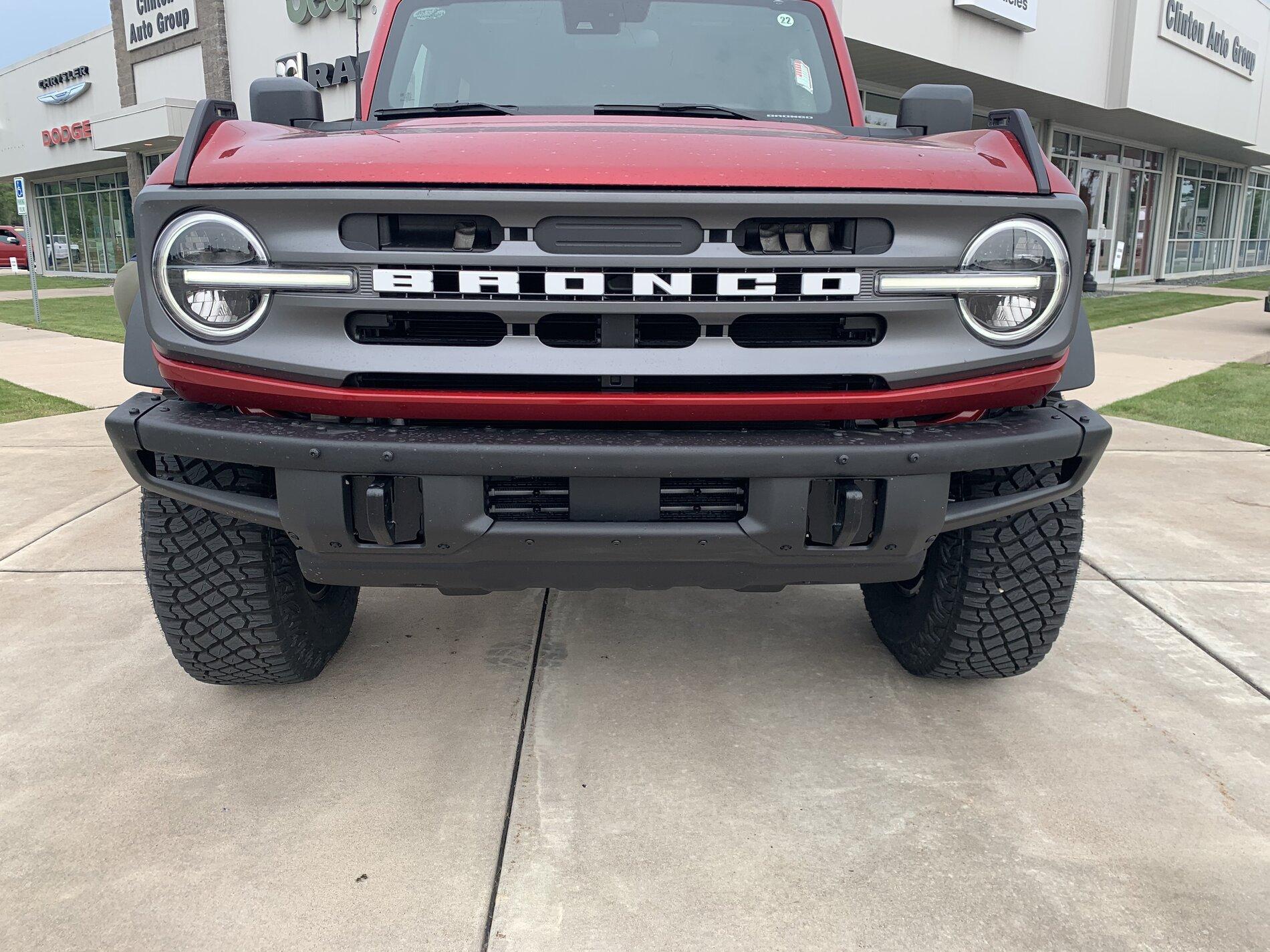 Ford Bronco First test drive thoughts. A09C0021-90F8-42B6-9F5B-970508F349CB