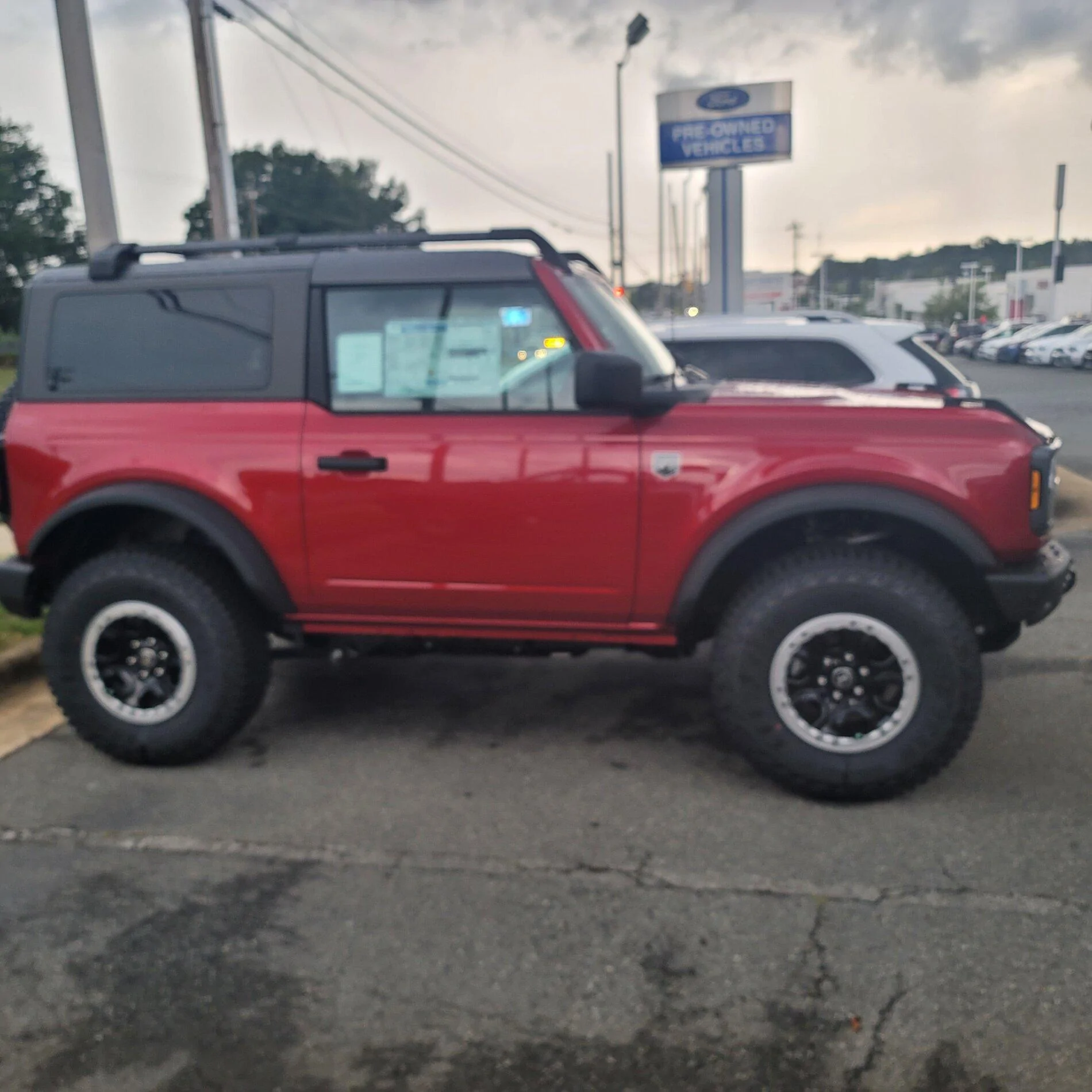 Ford Bronco Test drove a Mannequin today ! 20210714_175954