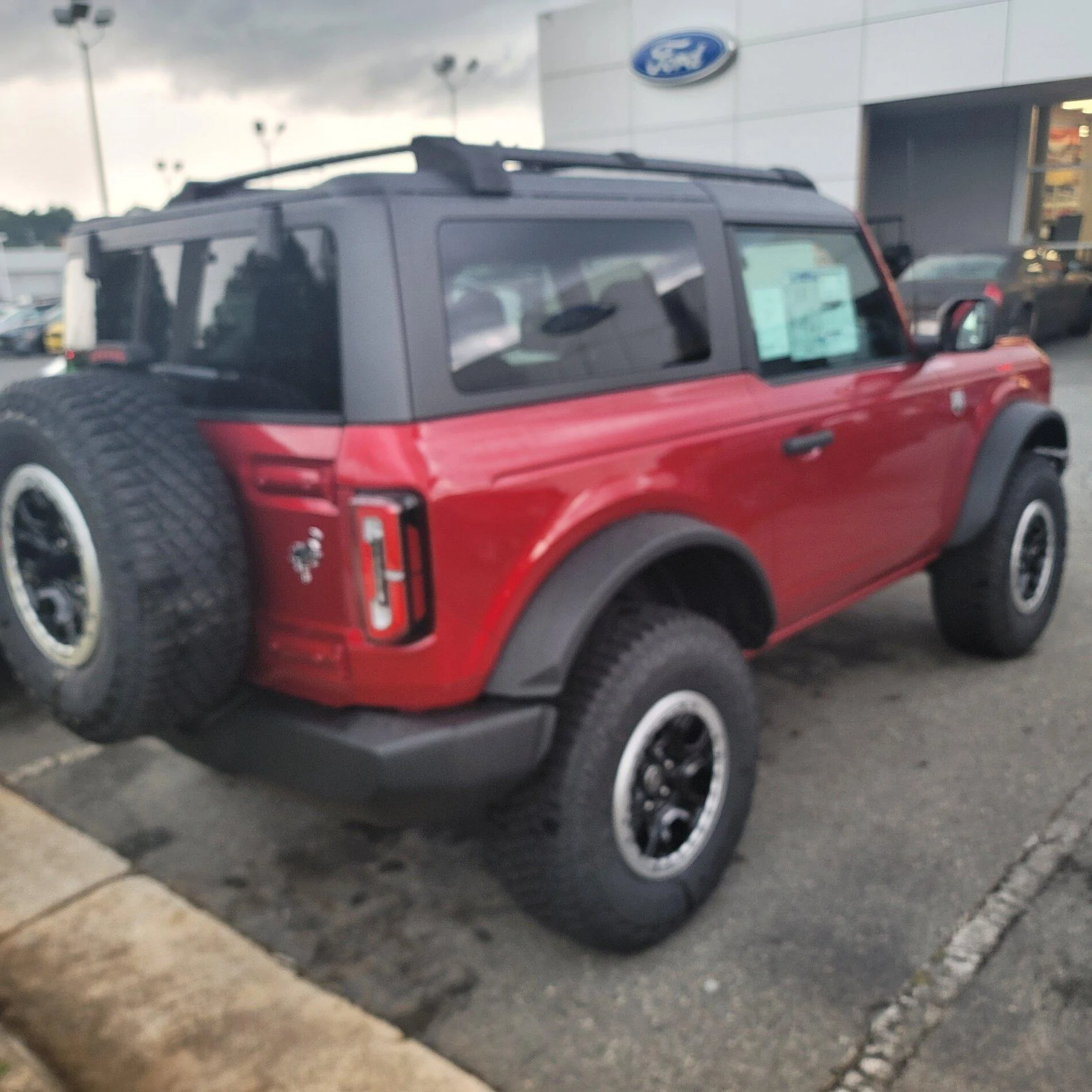 Ford Bronco Test drove a Mannequin today ! 20210714_180008