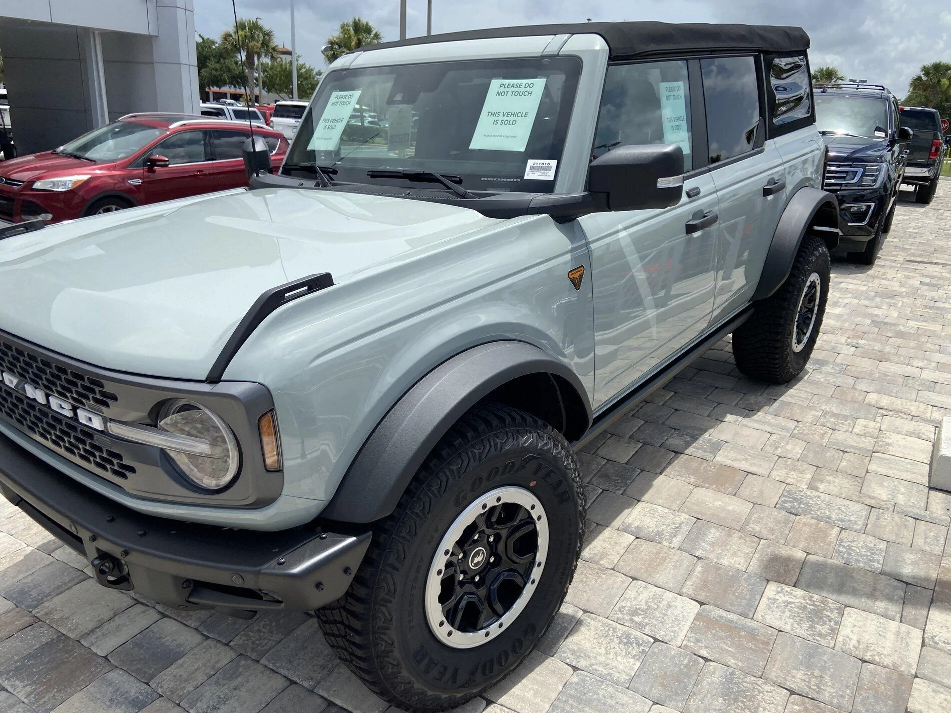 Ford Bronco Dealer Forbids Touching Mannequin 00A0D4C5-54ED-49D0-A16A-C3877B9C3583