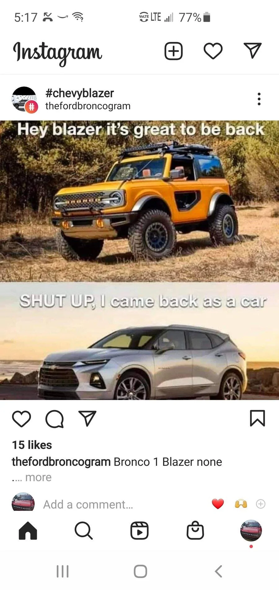 Ford Bronco Stumbled across this on Wrangler Forum.. Screenshot_20210714-171718_Instagram