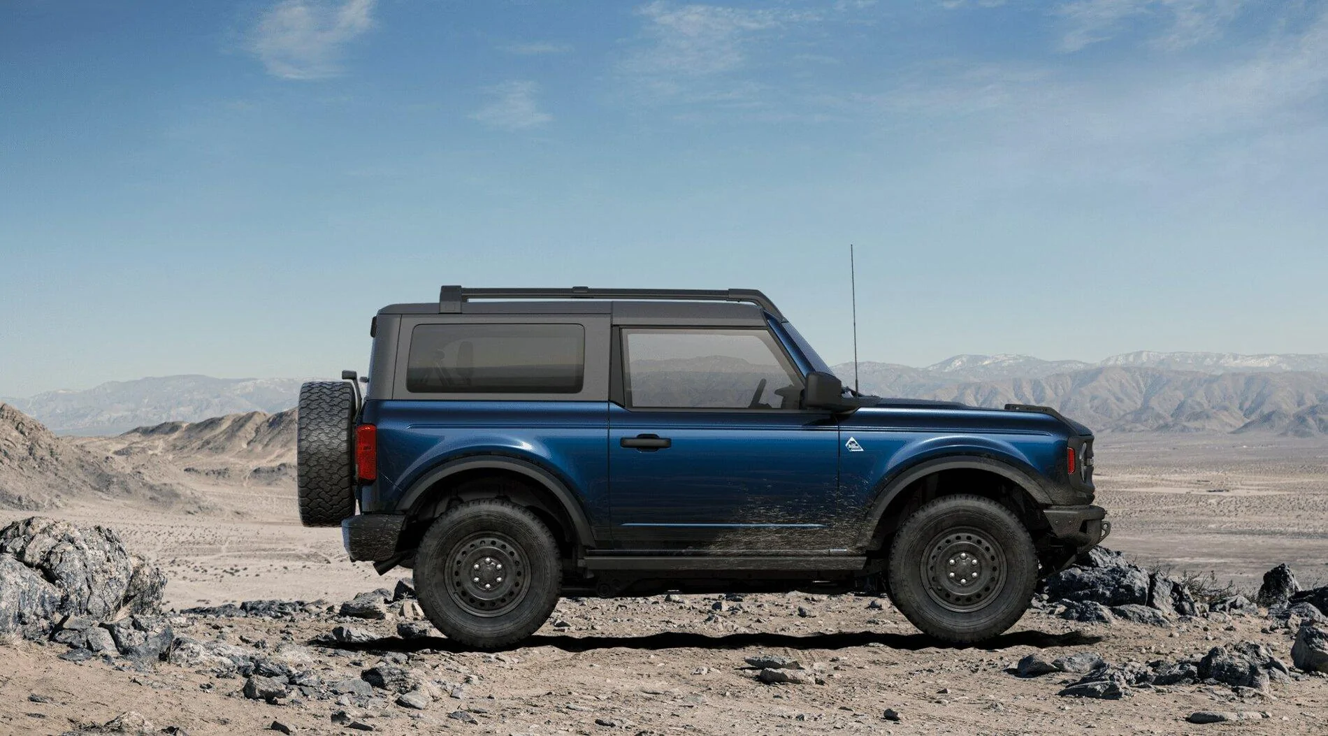 Ford Bronco Picked up my FE today AntimattBlue2doorSteelies2