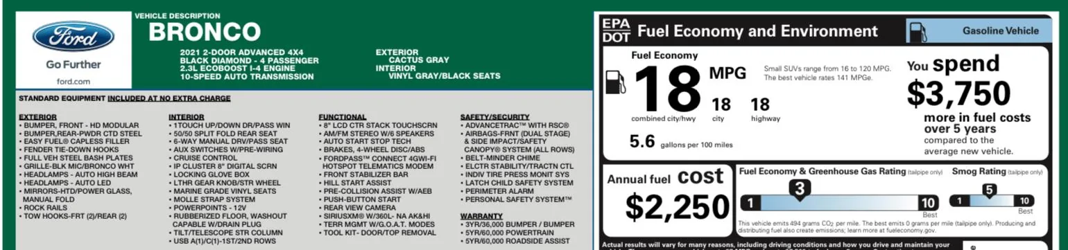 Ford Bronco Ultimate Black Diamond Non-Sasquatch pics thread D3857D62-7F37-4EC6-82ED-1F05EEAC7B20