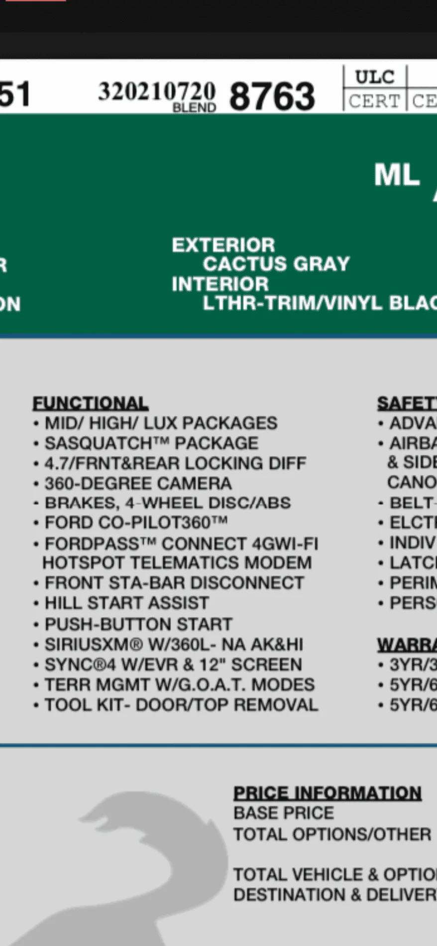 Ford Bronco Who's a 7/19 build? 1E8B53BD-453F-41D8-90B4-626C6B22056A