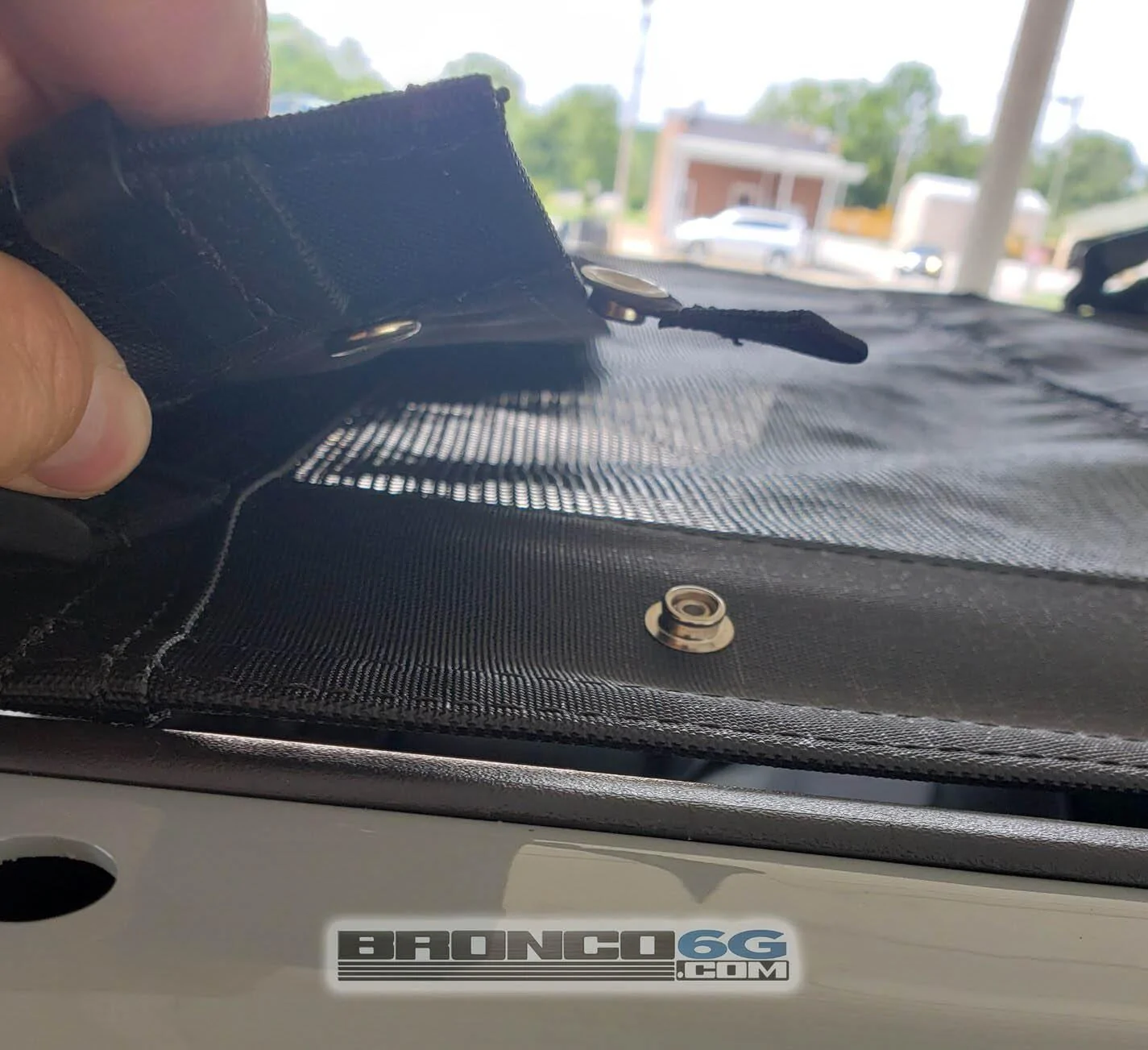 Ford Bronco SUCCESS:  First Installed Bronco Bestop Bimini Sun Shade - Pics, Installation Notes, Impressions 2021 Ford Bronco Installed Bestop Bimini Sun Shade 6