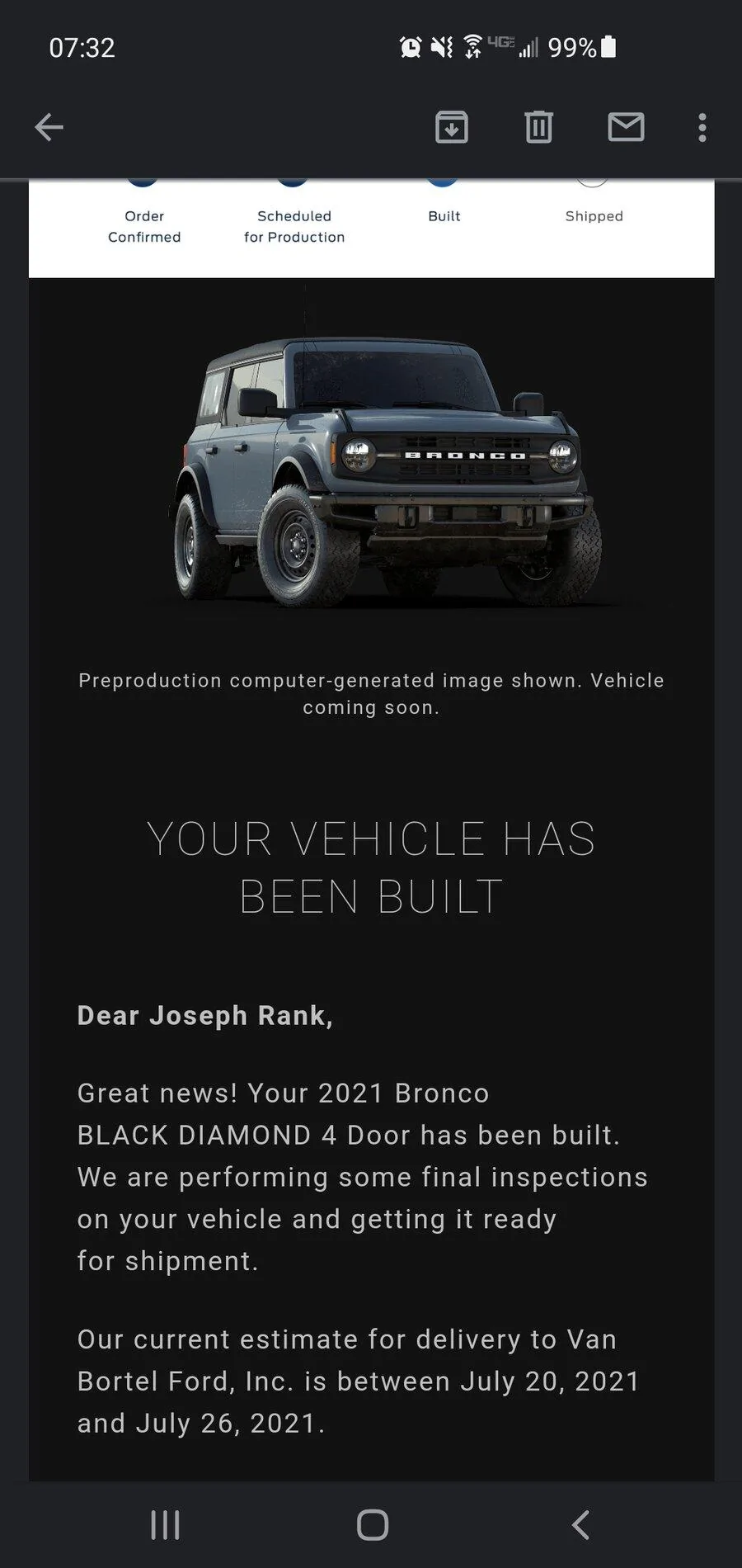 Ford Bronco 7/15 Blend Date Folks Screenshot_20210717-073257_Gmail