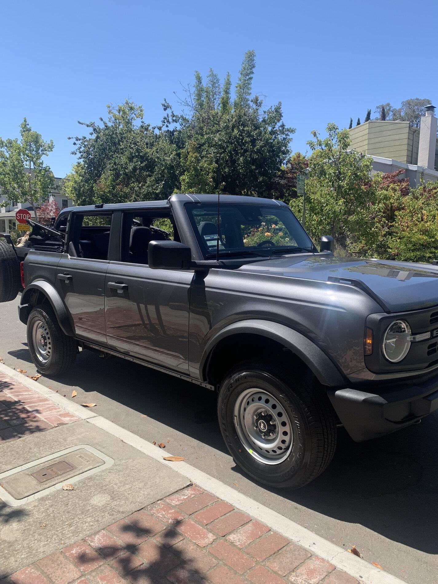 Ford Bronco California Delivery! 2021 Bronco Base Model -- Pics, Timeline, Fun/Helpful Info IMG_1928