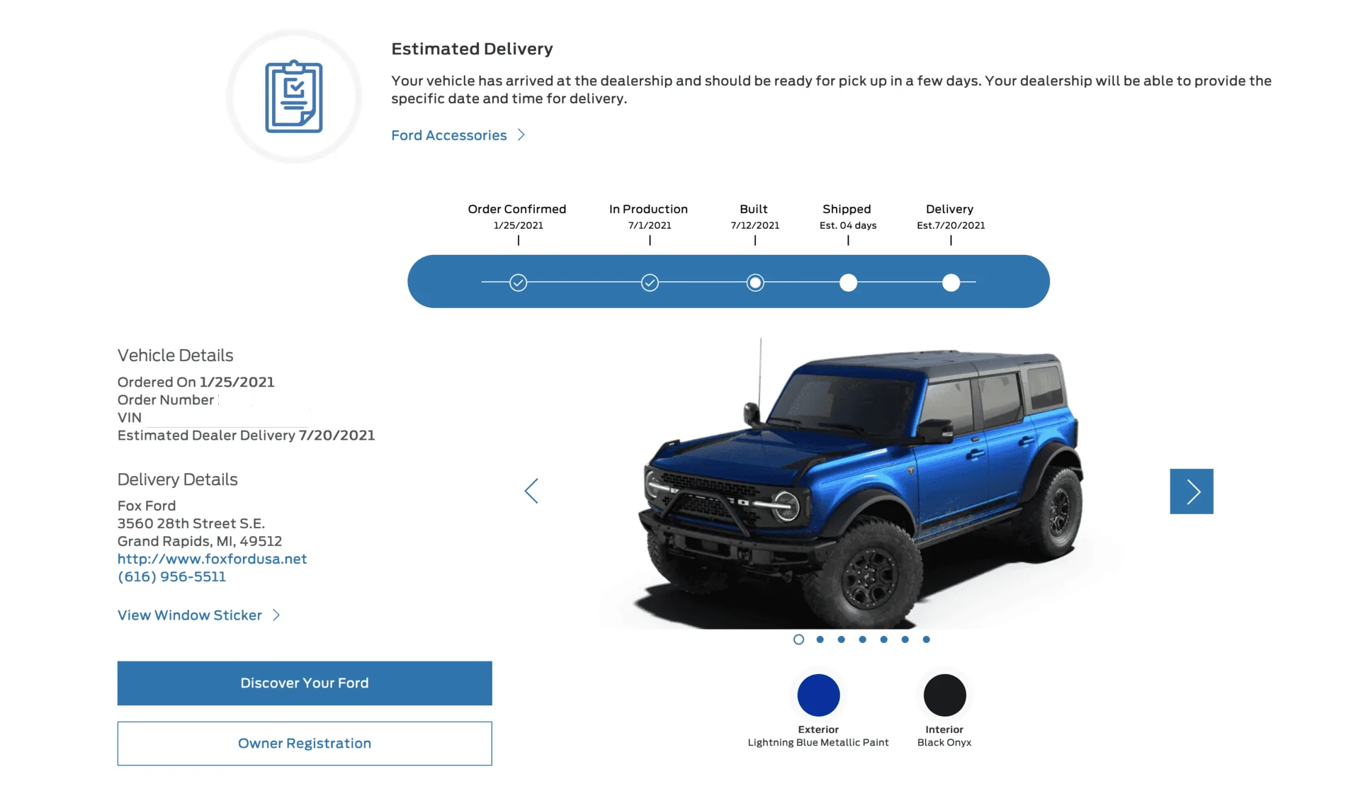 Ford Bronco 6/30 blend dates Screen Shot 2021-07-17 at 11.21.17 PM