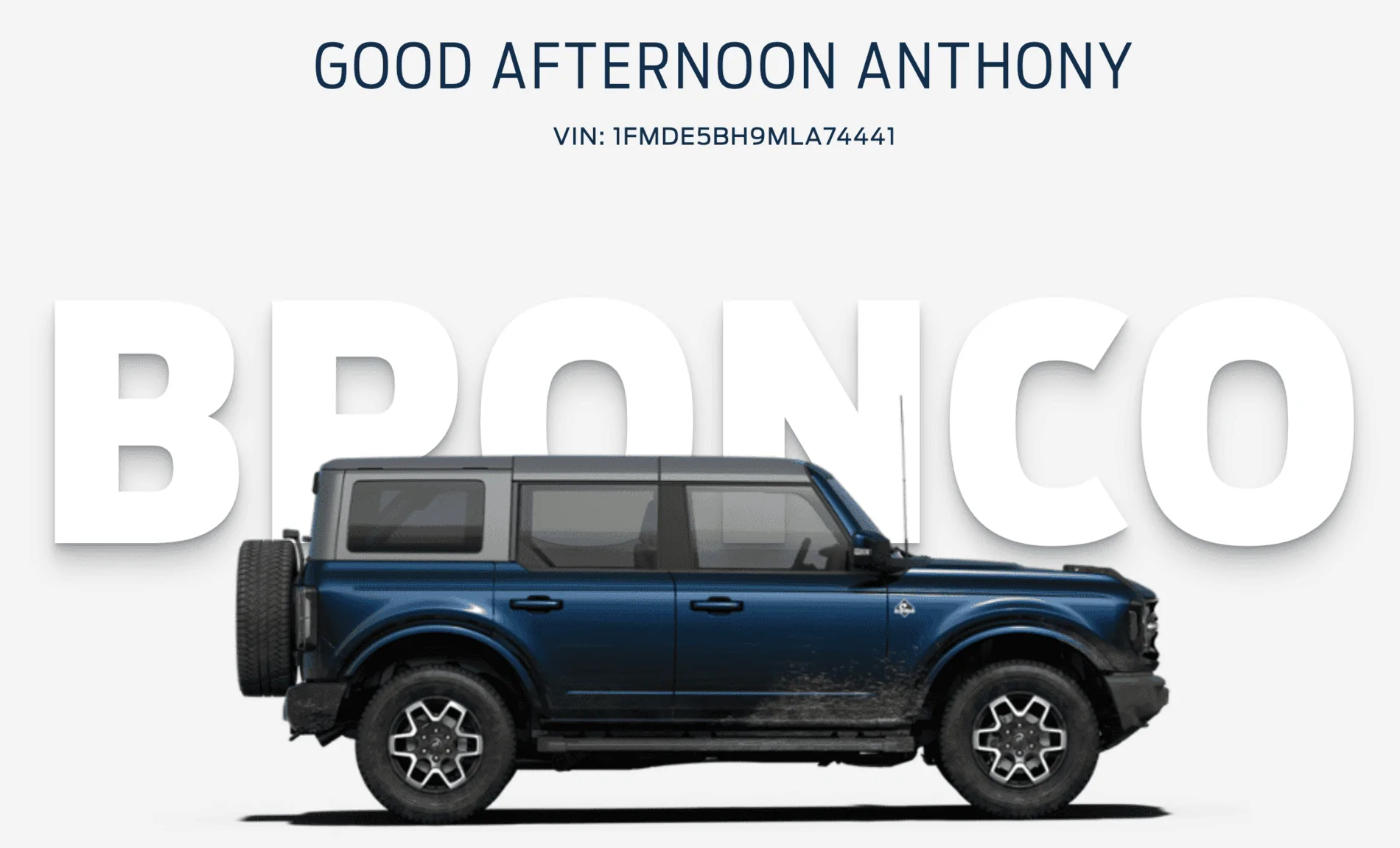 Ford Bronco 7/14 Blend Date Thread Screen Shot 2021-07-19 at 1.04.07 PM