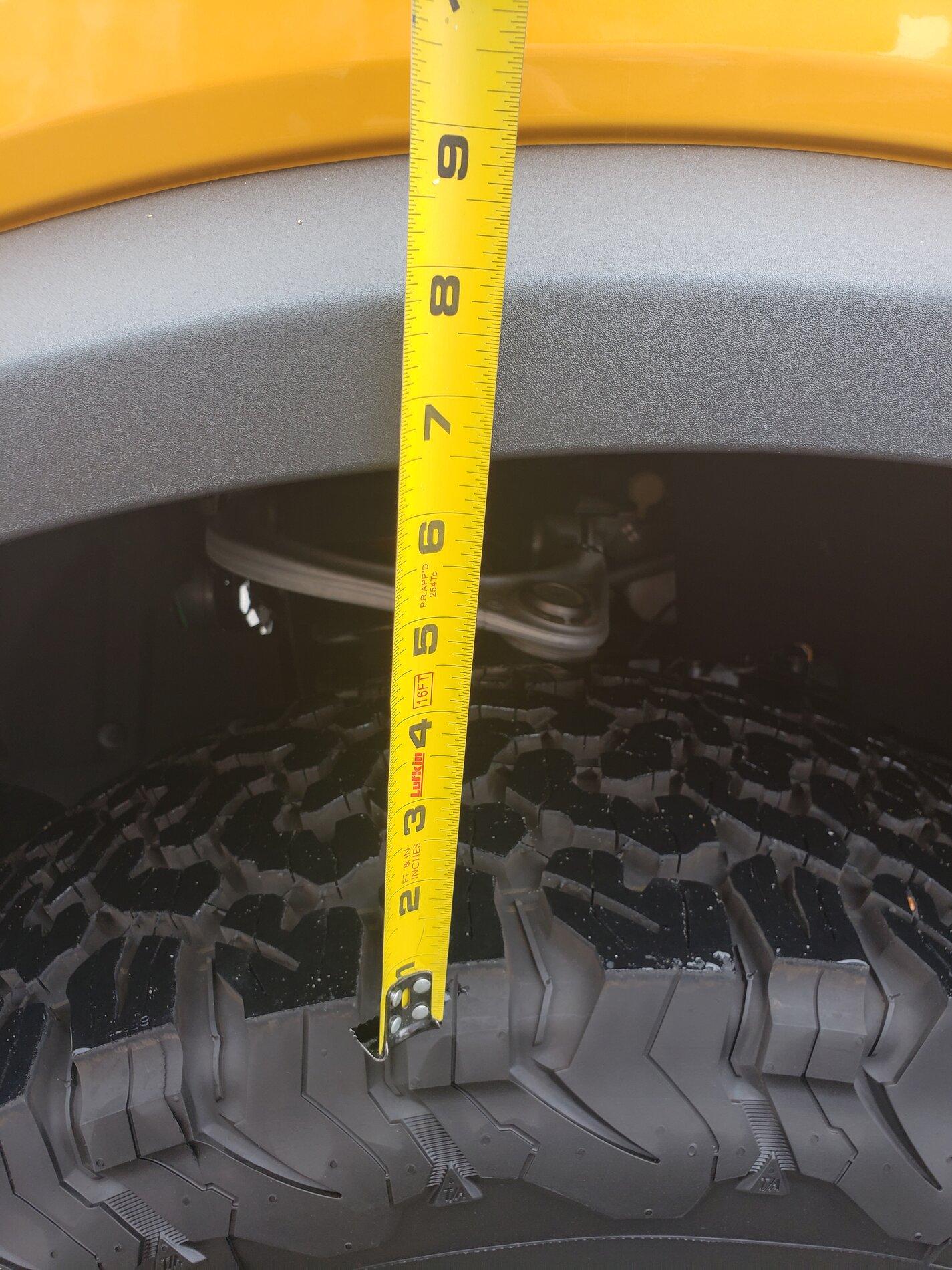 Ford Bronco Big Bend w 33's vs Badlands non-squatch 20210719_134309