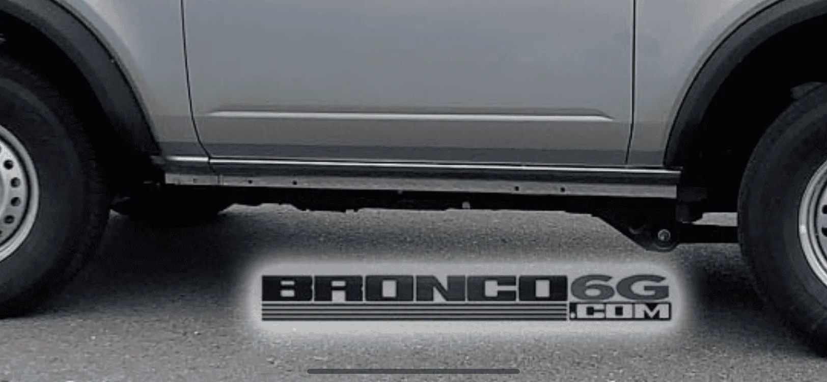 Ford Bronco Pinch weld measurements and trim? F5F7AADD-F12E-4BD7-842E-B7FAE1B96365