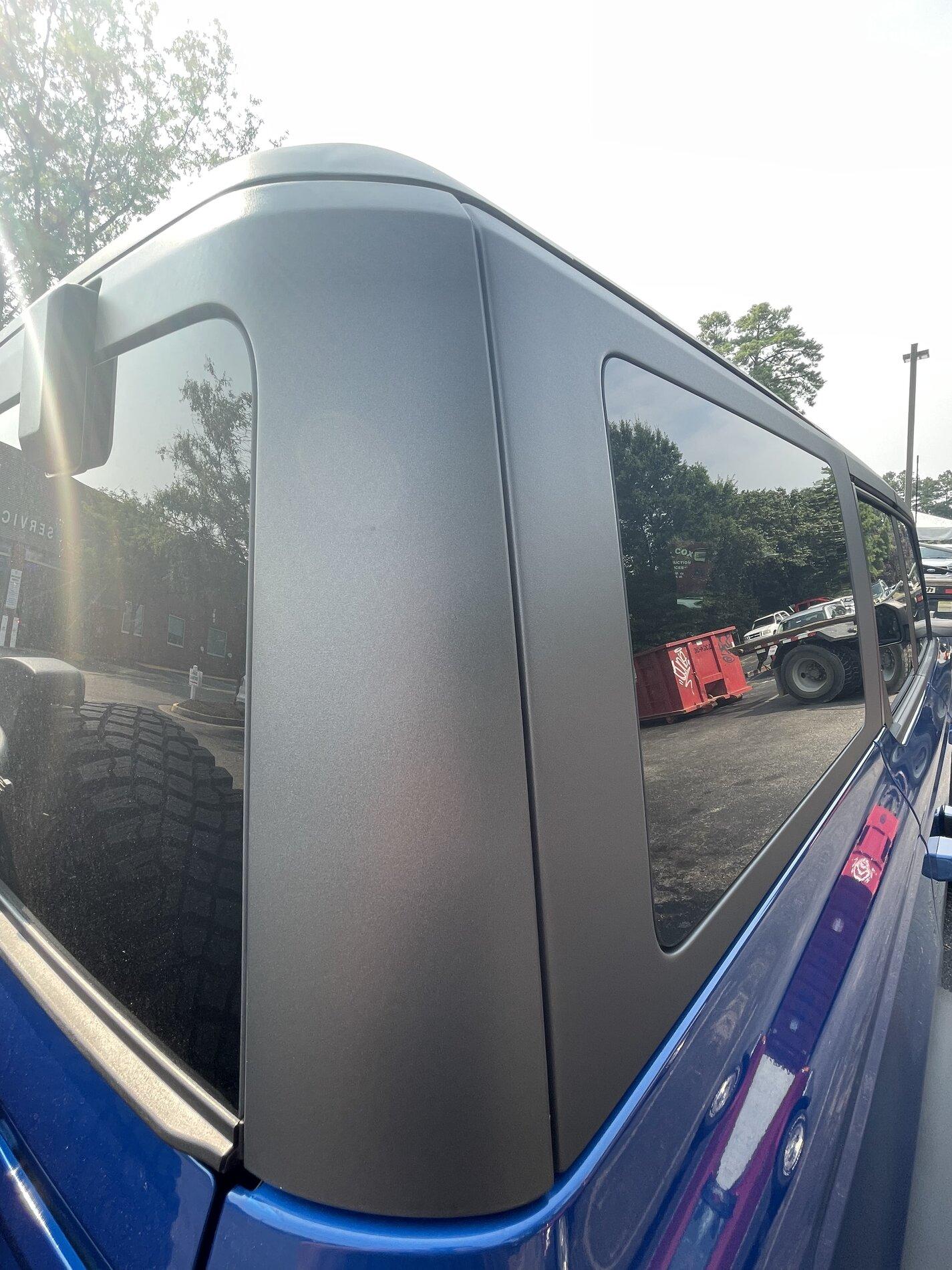 Ford Bronco [Updated 7/20] Early Delivered Bronco MIC Top Developing Honeycomb / Snakeskin Pattern 2B851874-858A-44A6-898B-0B2C35A8F8FF