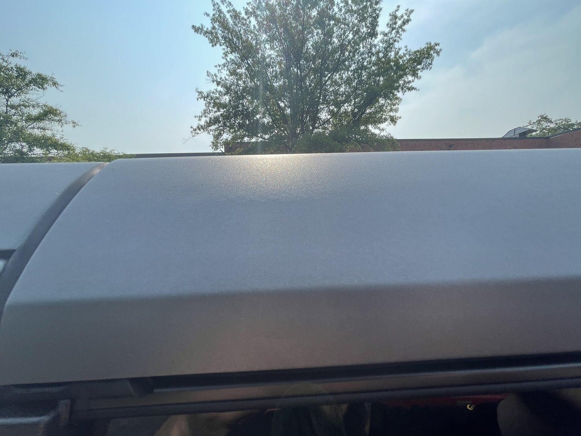 Ford Bronco [Updated 7/20] Early Delivered Bronco MIC Top Developing Honeycomb / Snakeskin Pattern 61702232-BD35-4DAC-B44E-EA6261F0AD46