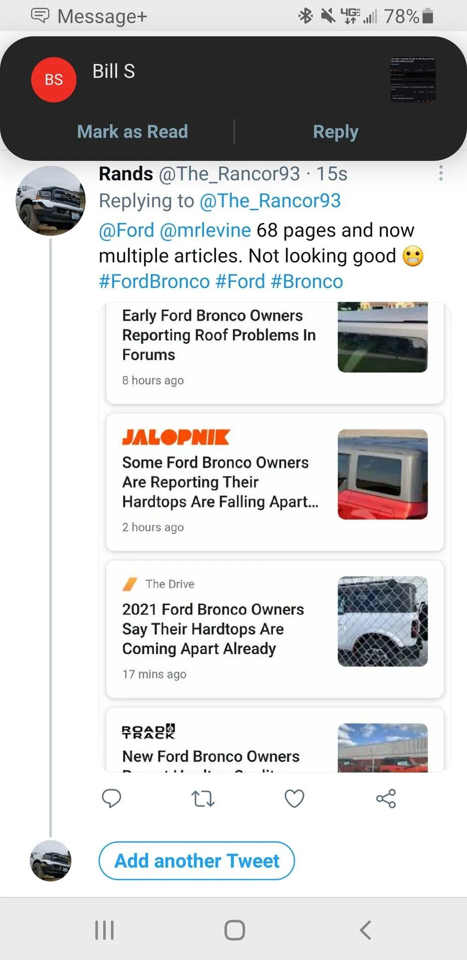 Ford Bronco 6/30 blend dates Screenshot_20210720-094102_Twitter