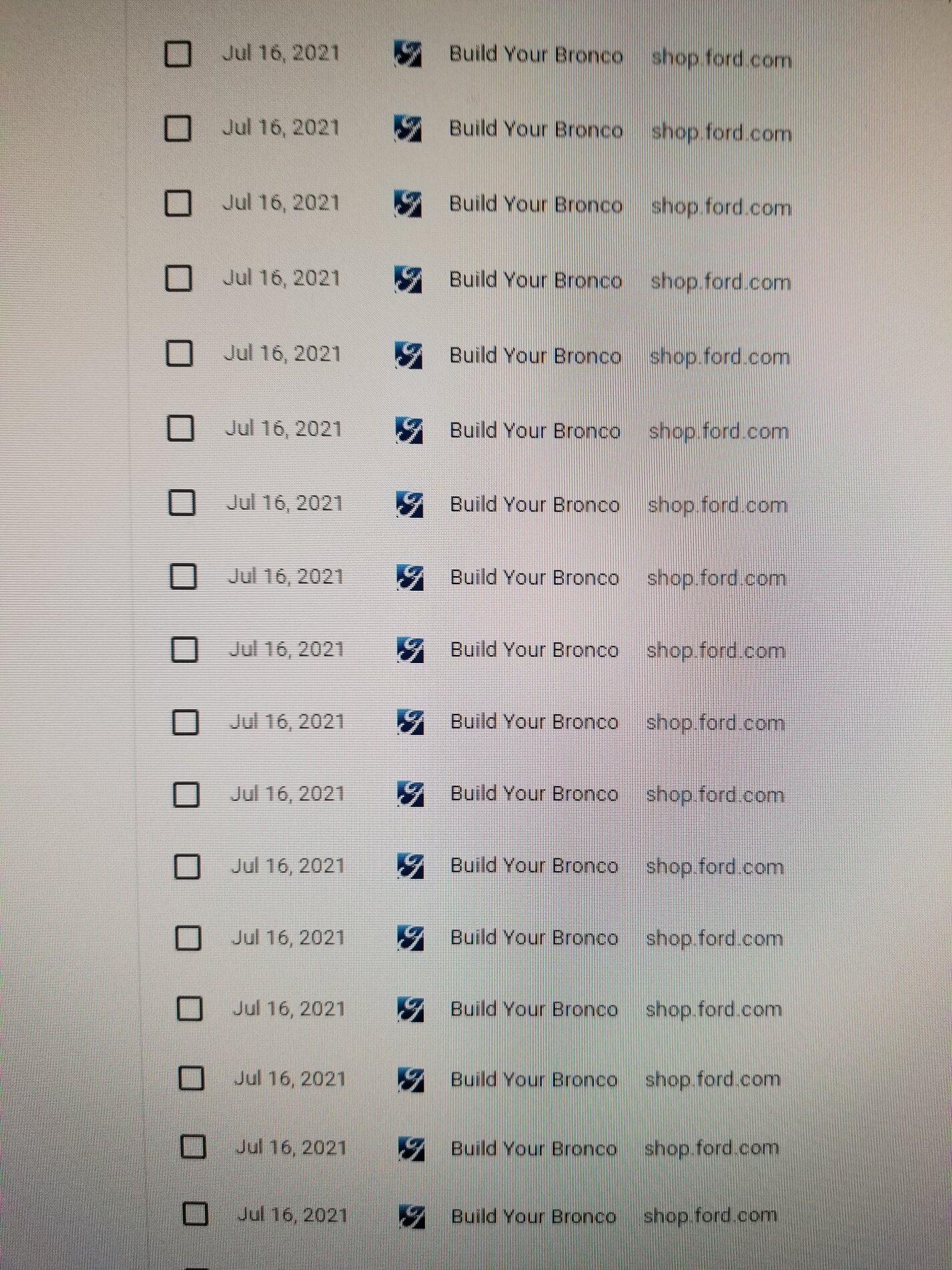 Ford Bronco Search inventory for Bronco on Ford.com was removed 20210721_115746