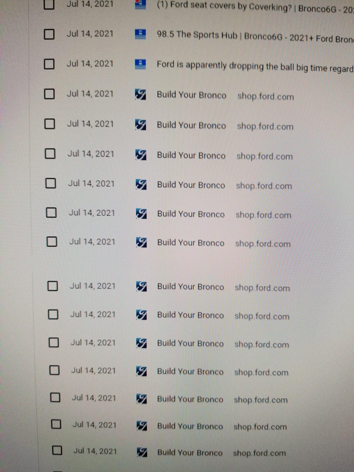 Ford Bronco Search inventory for Bronco on Ford.com was removed 20210721_115909