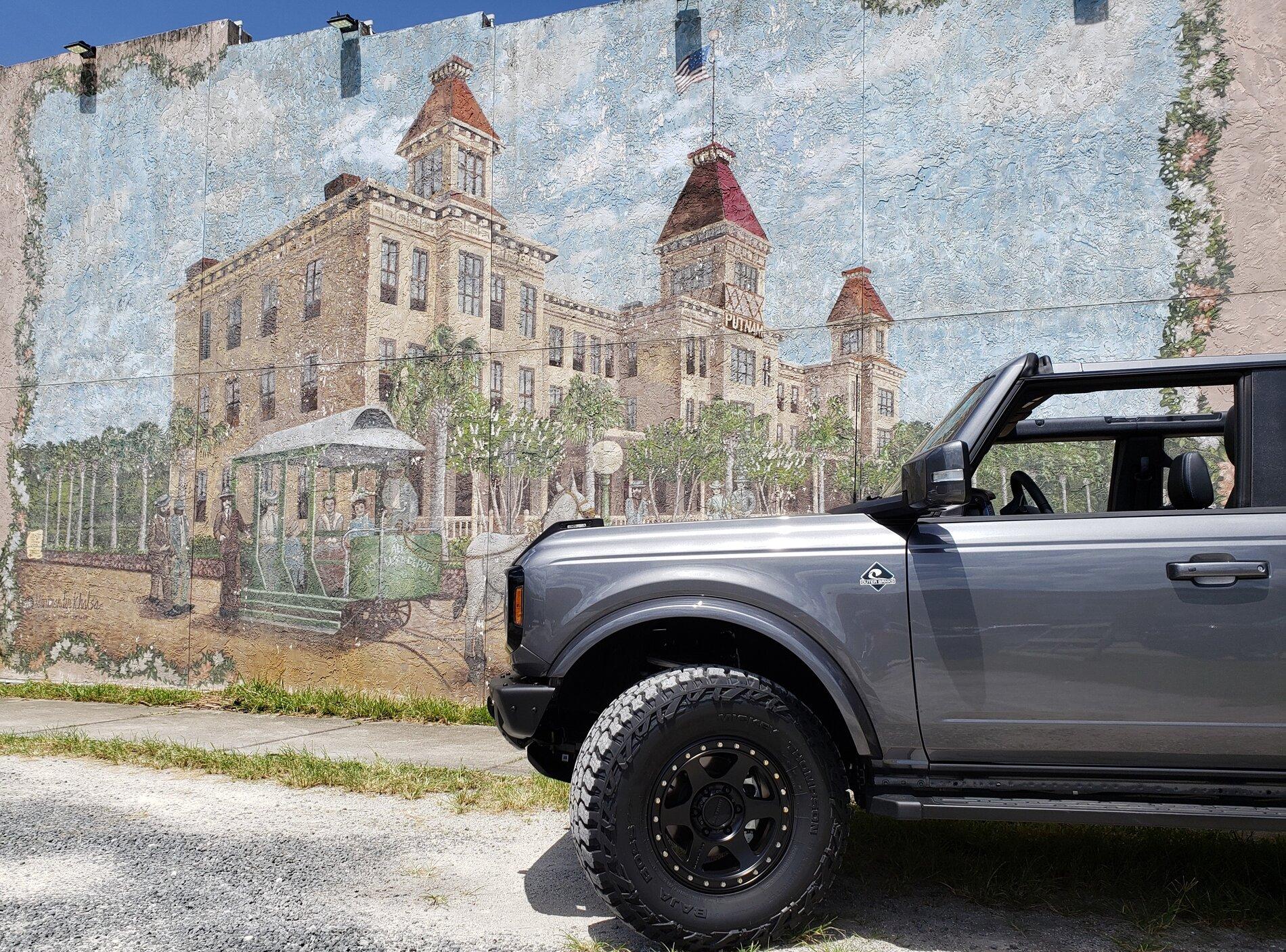 Ford Bronco Almost Seduced By The 4-Door Siren's Song -- 4WP Stage 1 Bronco on 2" lift, 35" Mickey Thompson Baja Boss tires & 17" Method wheels 20210716_121227-
