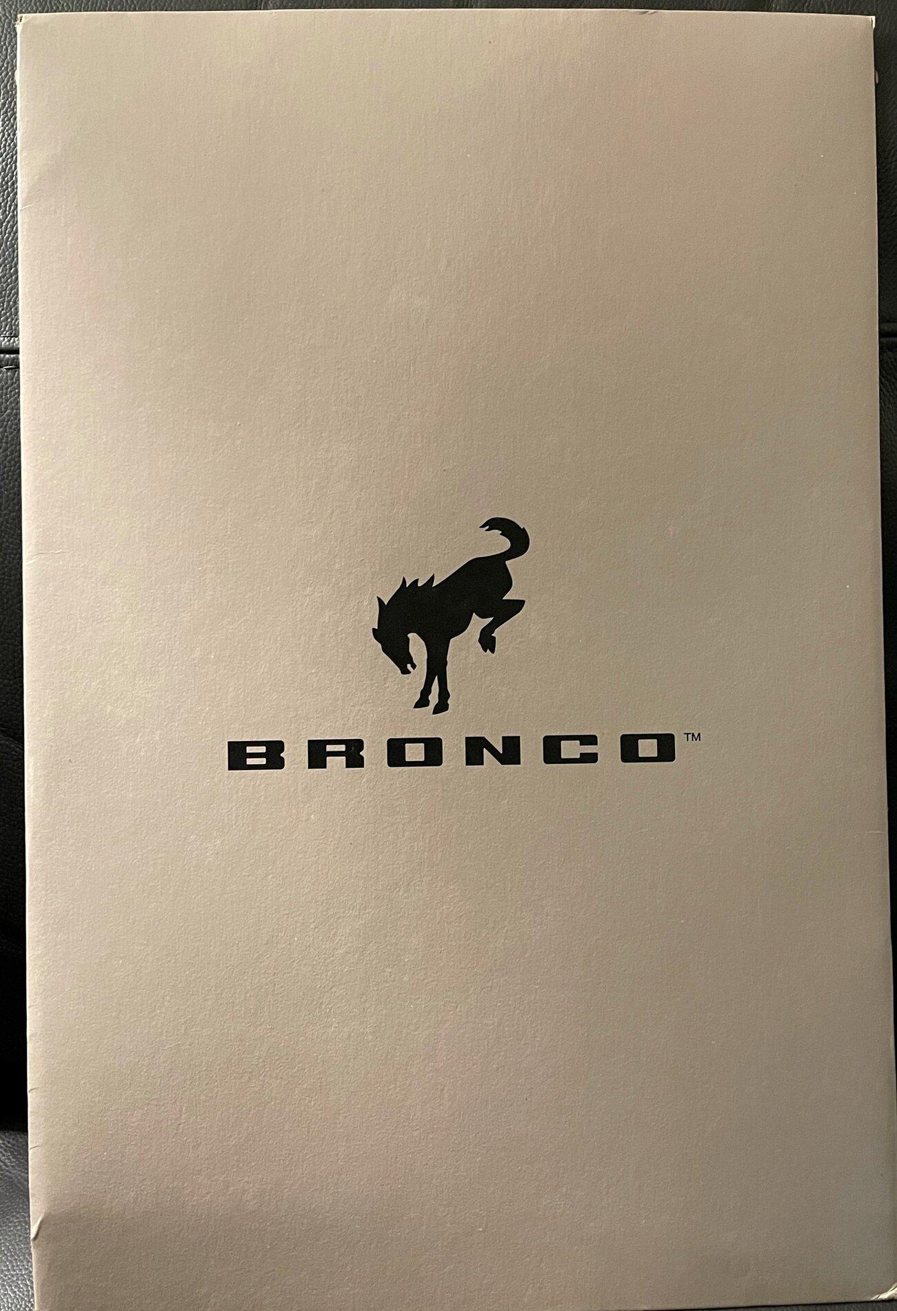 Ford Bronco Today is my Blend date! 07/16 bronco mail