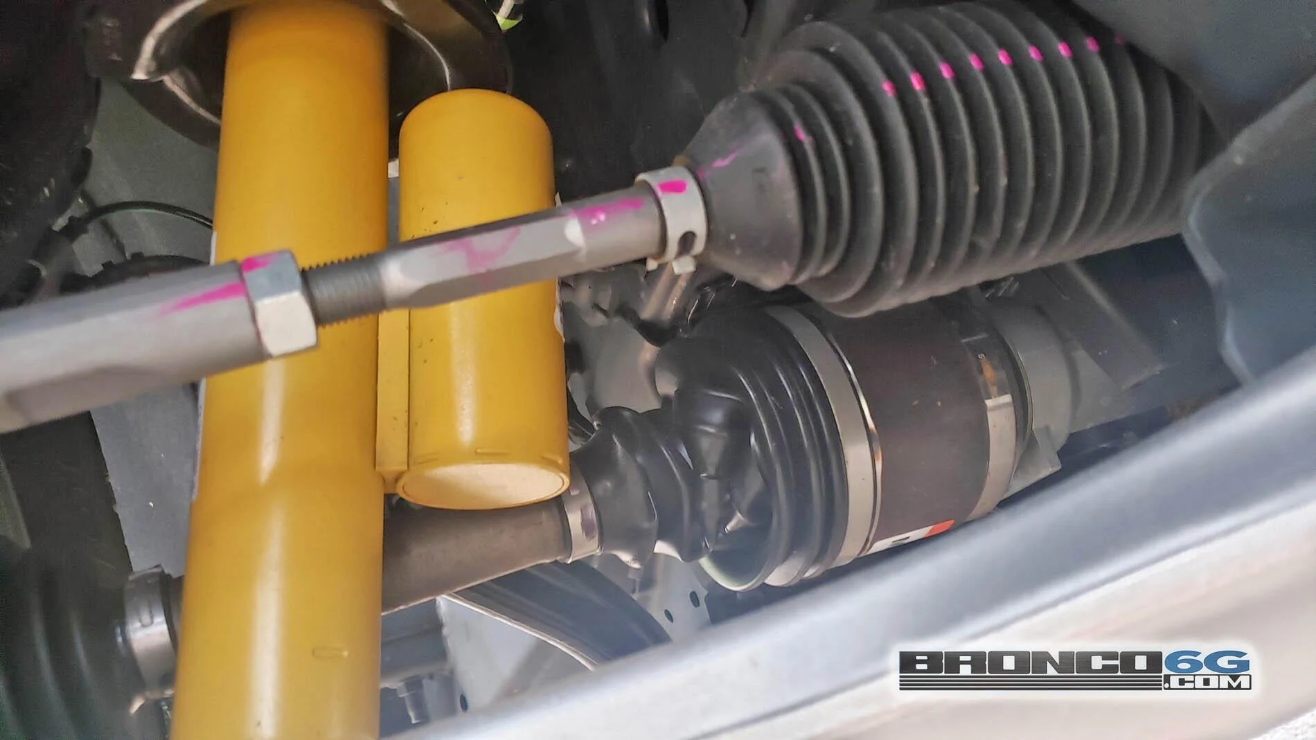Ford Bronco Broken front axle at CV joint on my Bronco Badlands 4-Door 2.7L 2021-bronco-broken-front-axle-cv-joint-jpg