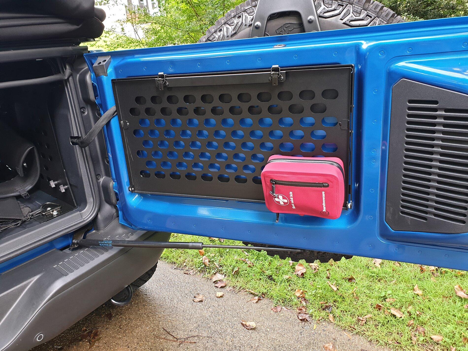 Ford Bronco First 24 hrs in my Badlands Sasquatch 4dr 2.7L Velocity Blue Soft Top (w/ Rear Cargo Enclosure review) 20210720_163254