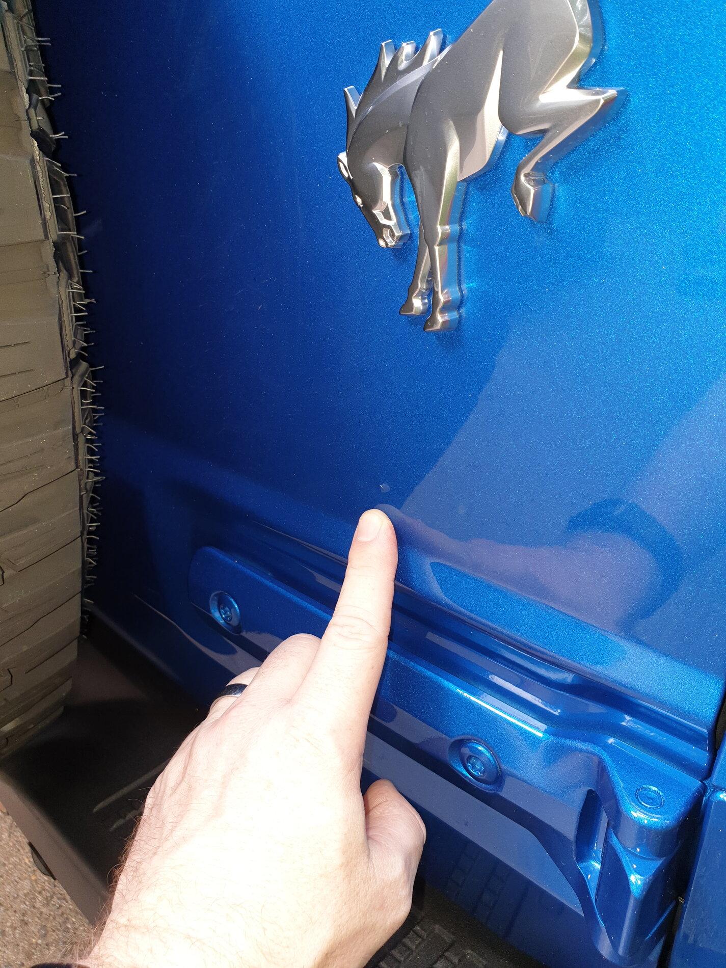 Ford Bronco First 24 hrs in my Badlands Sasquatch 4dr 2.7L Velocity Blue Soft Top (w/ Rear Cargo Enclosure review) 20210720_163118