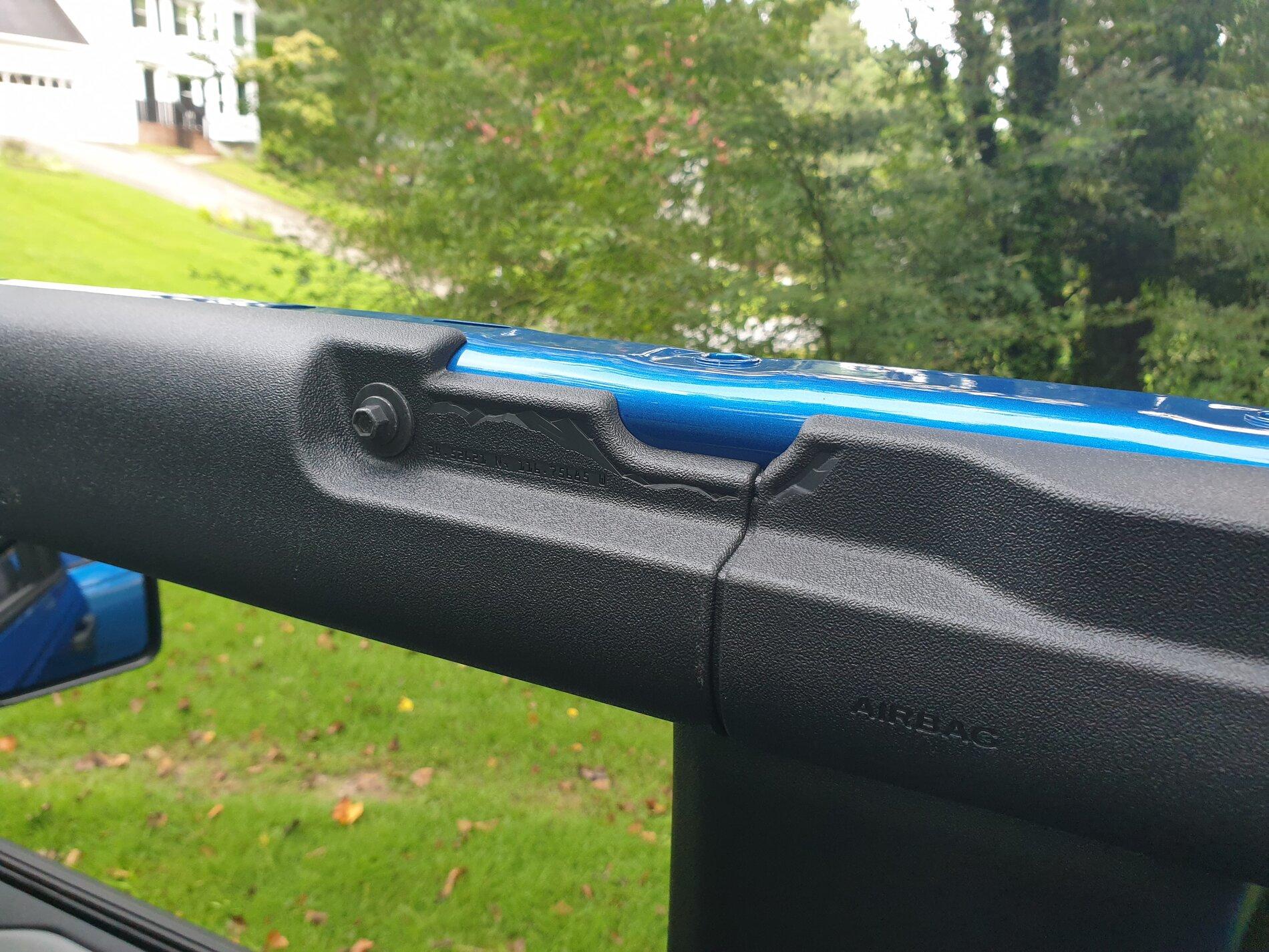 Ford Bronco First 24 hrs in my Badlands Sasquatch 4dr 2.7L Velocity Blue Soft Top (w/ Rear Cargo Enclosure review) 20210720_162536