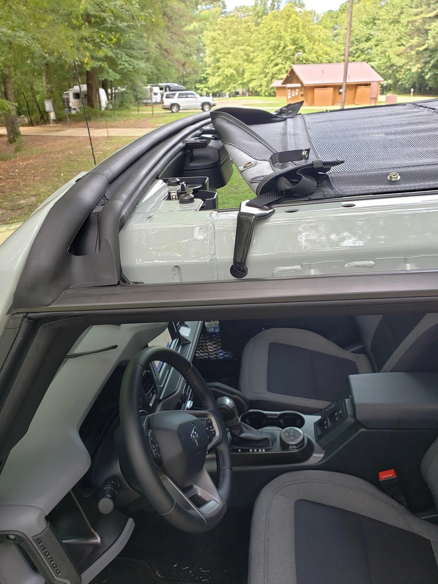 SUCCESS: First Installed Bronco Bestop Bimini Sun Shade - Pics ...