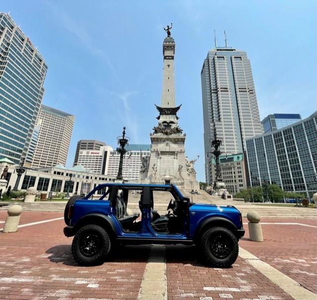 Ford Bronco Downtown Indy!! Downtown Indy 1