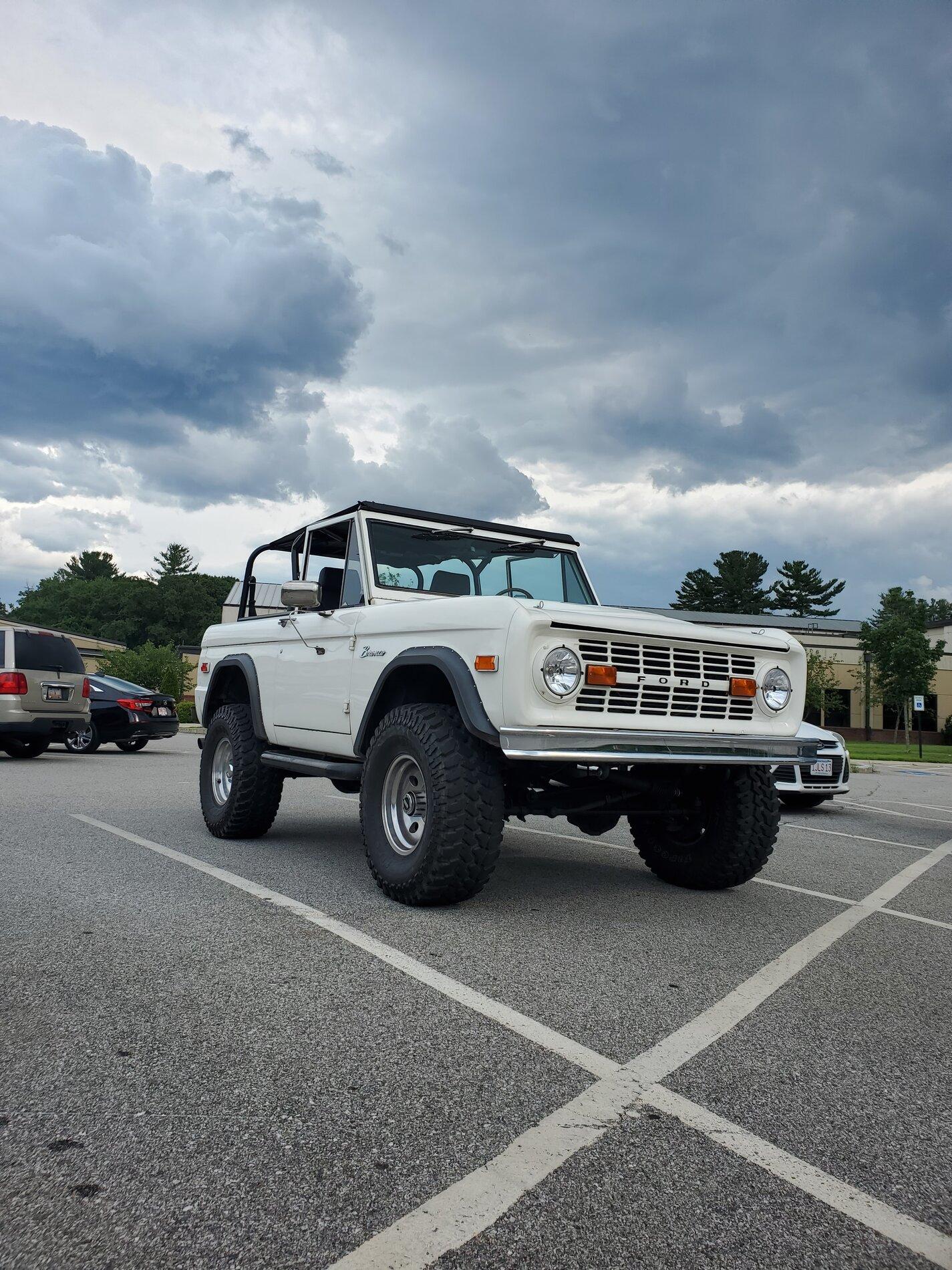 Ford Bronco Just an oldie at work 20210722_163000