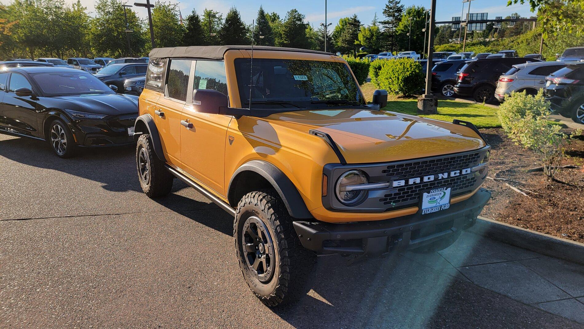 Ford Bronco Local Dealer Got Their Demo 20210722_184952