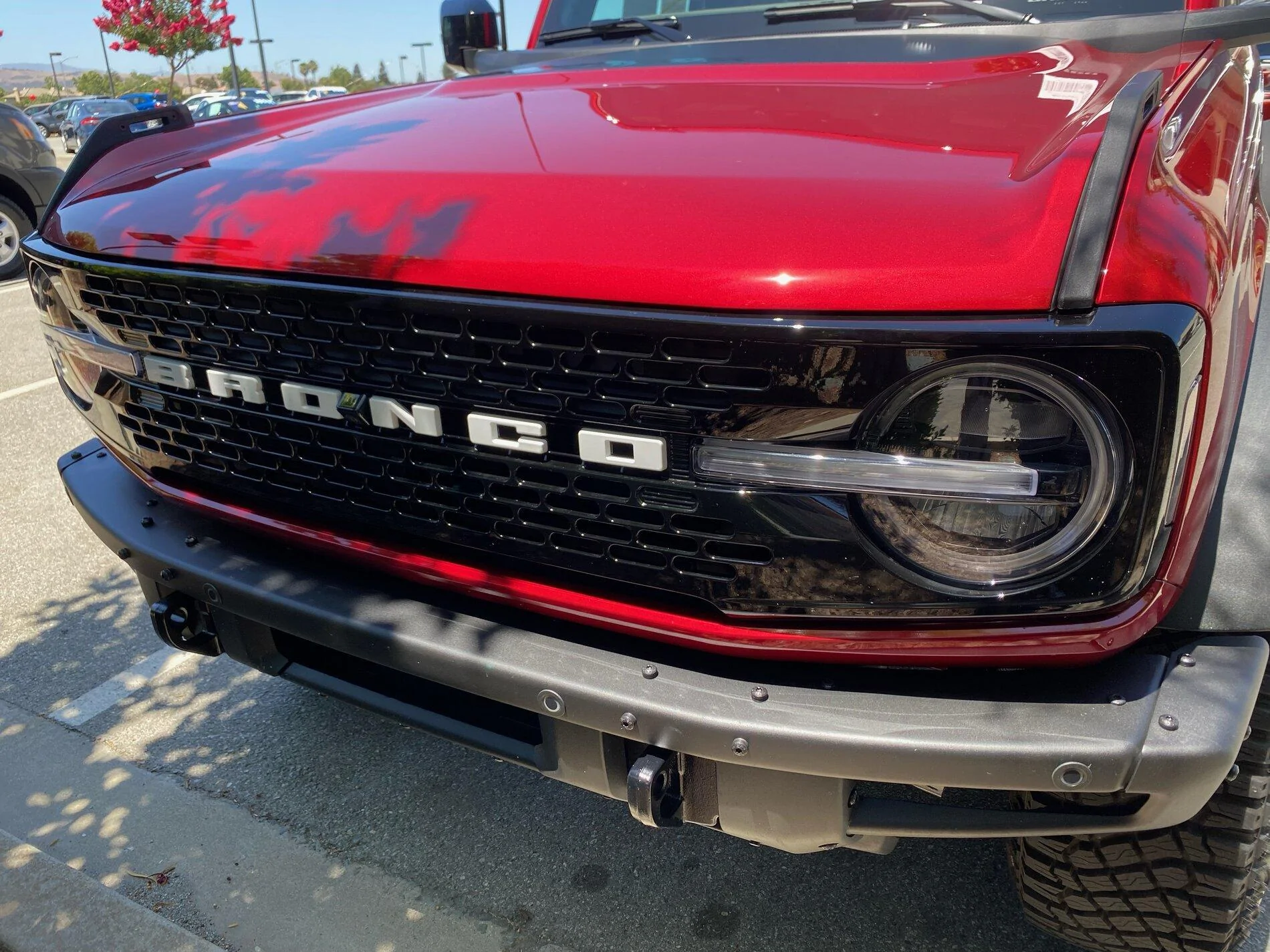 Ford Bronco Red Wildtrack Demo wildtrack2