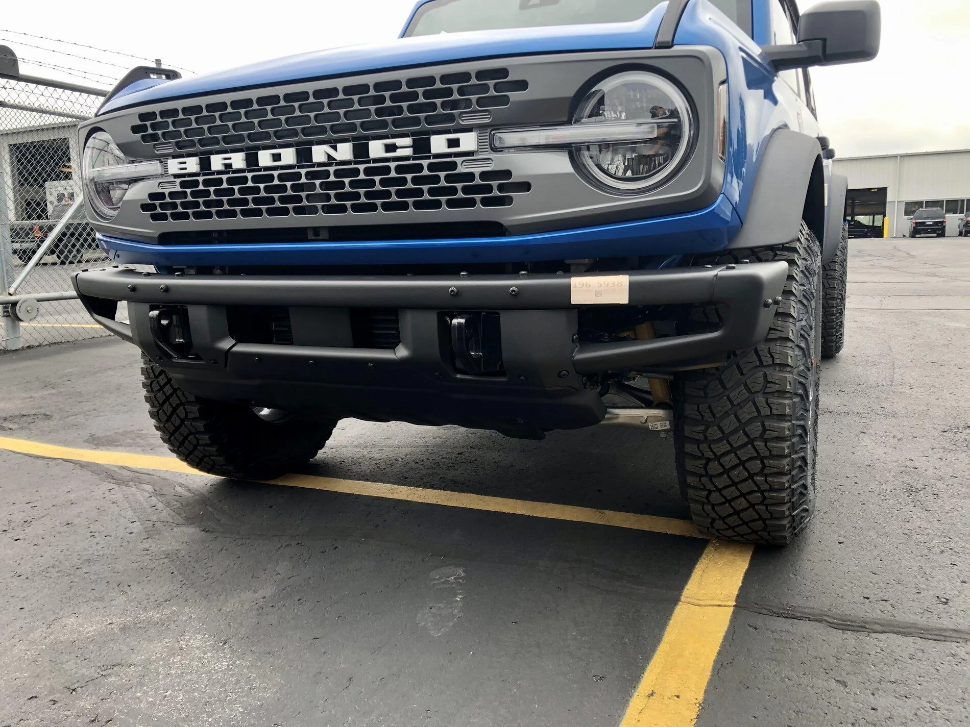 Ford Bronco Blue beast has been freed from MAP. 4B7A2F66-9060-44C7-871F-419C3871E0AF