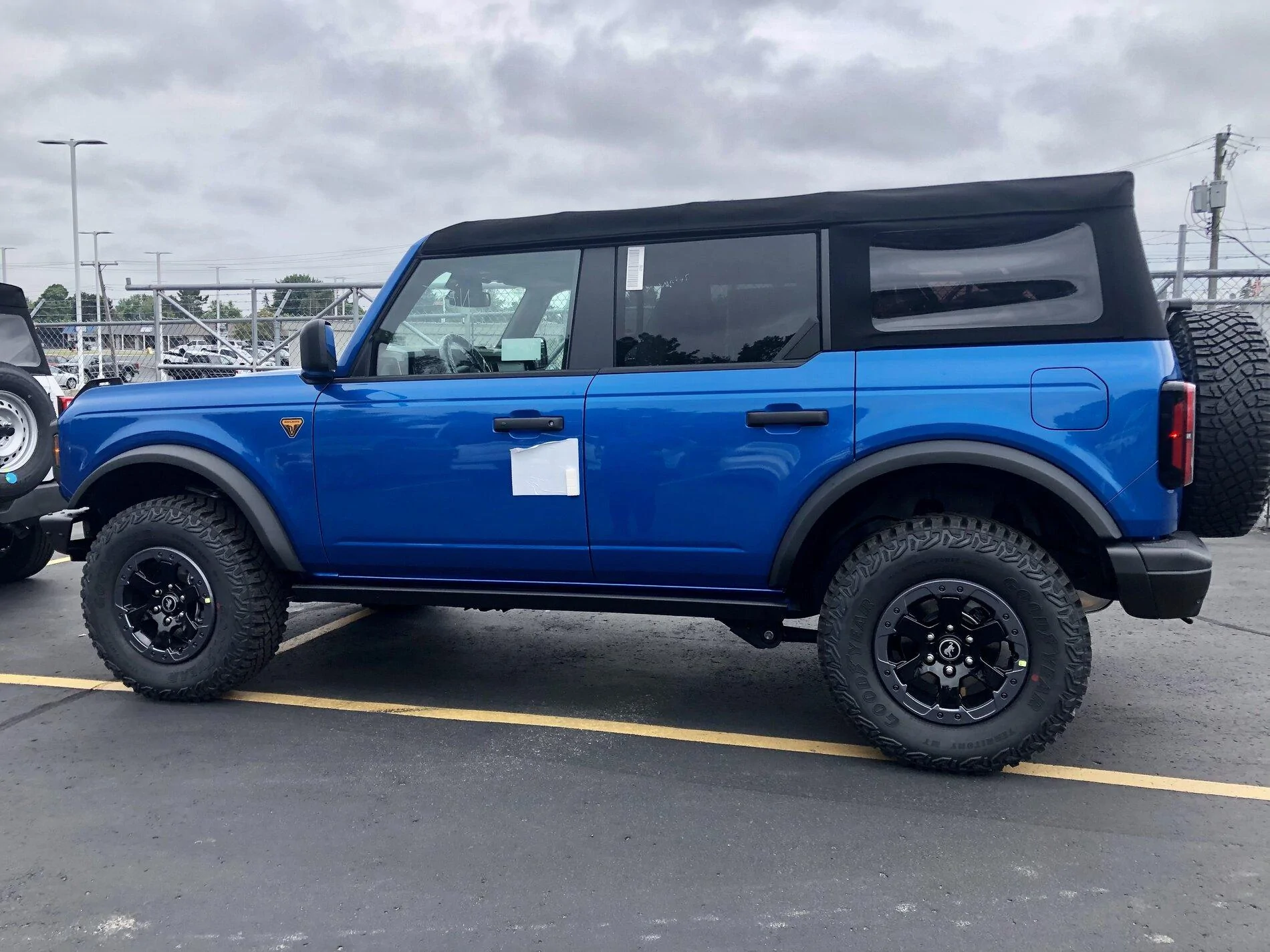 Ford Bronco Blue beast has been freed from MAP. EF5F6778-5336-4002-BBF0-E4680CA176C7