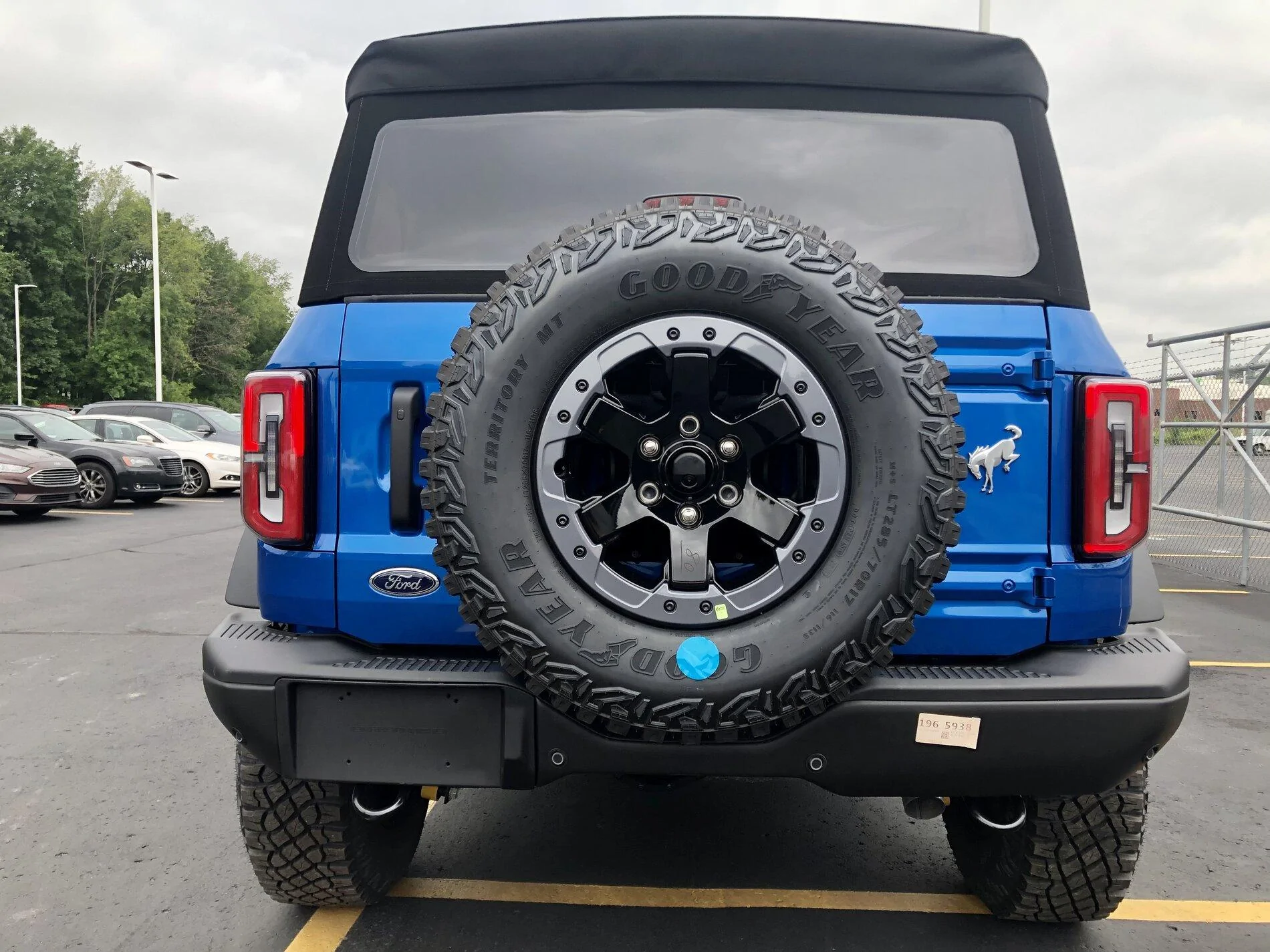 Ford Bronco Blue beast has been freed from MAP. AD204A94-0993-4E3D-B6BF-62B76BA3CE24